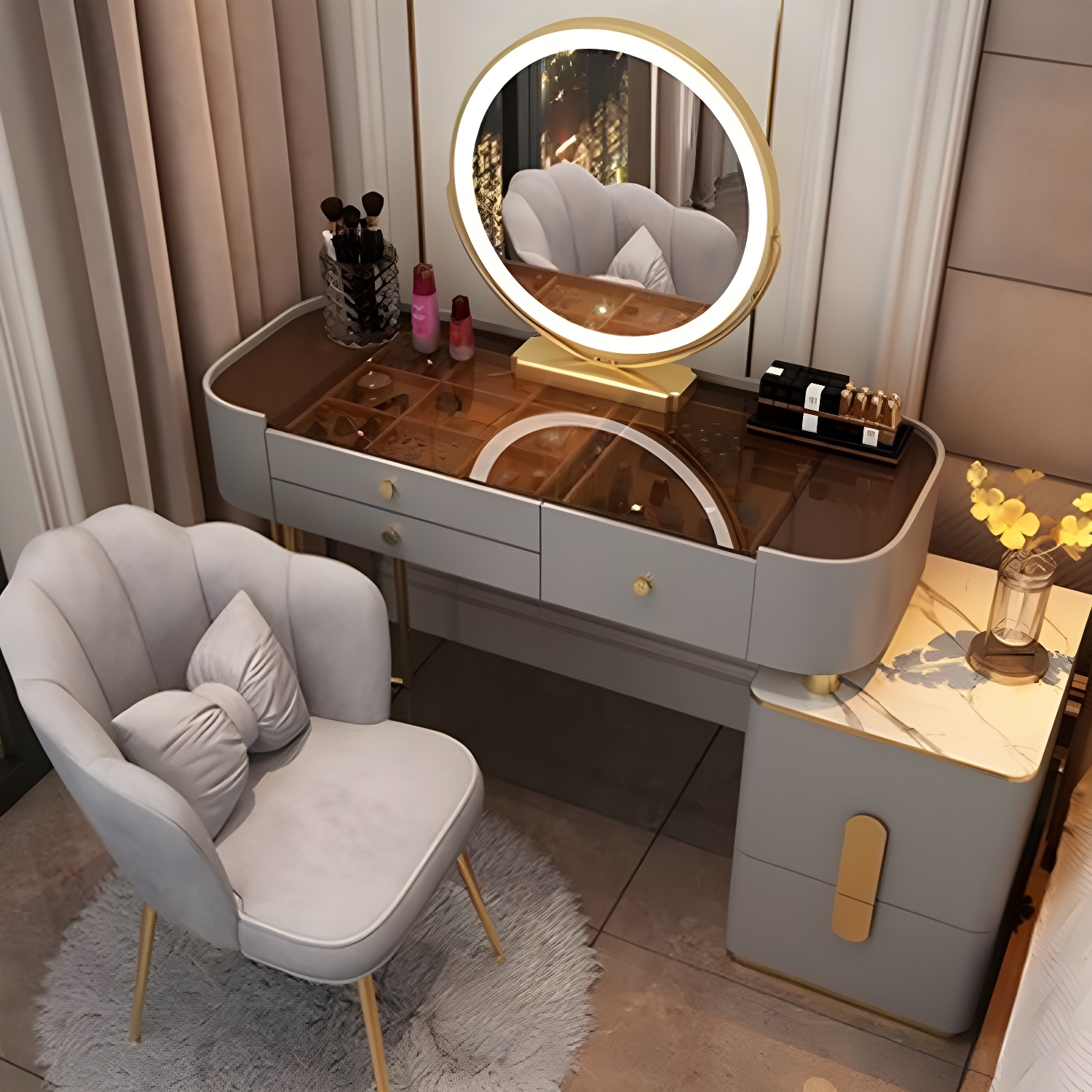 Glass Top Vanity | Ormau - image 26