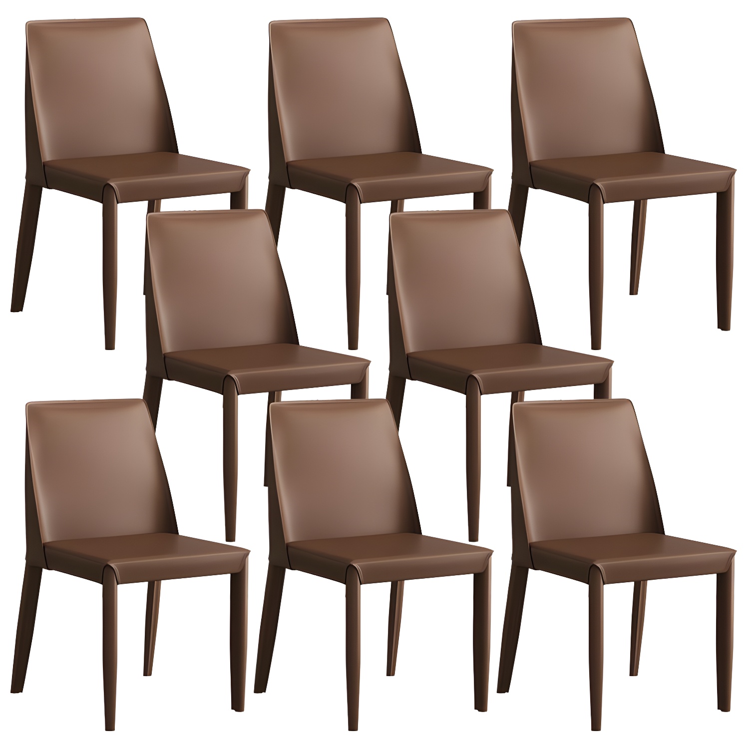 Modern Leather Dining Chair | Ormau - image 52