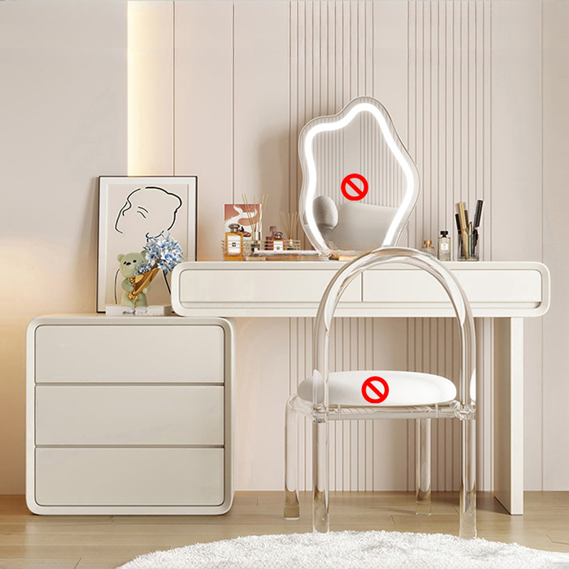 Chalk Vanity Set with Lighted Mirror | Ormau - image 25