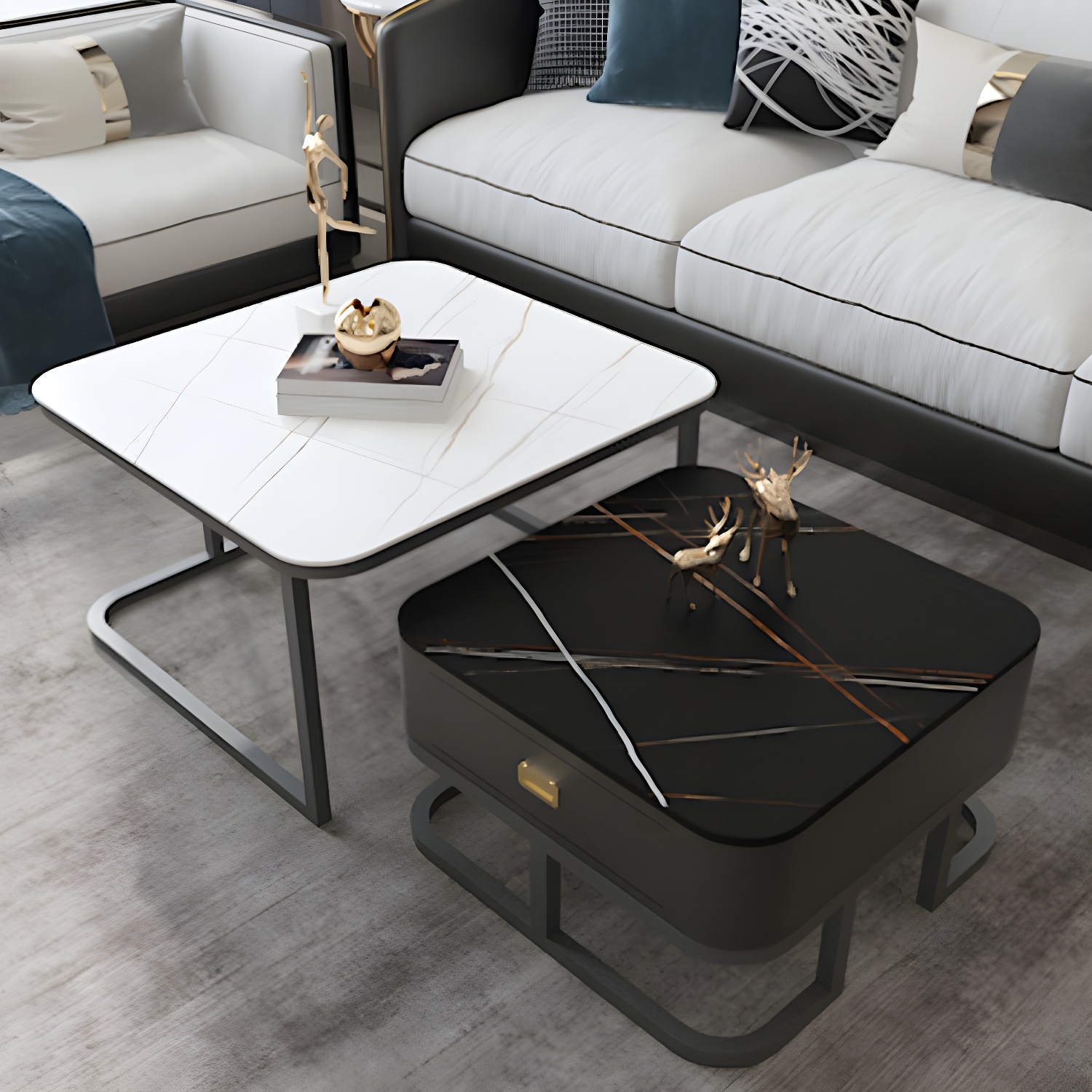 Nesting Stone Coffee Table | Ormau - image 11