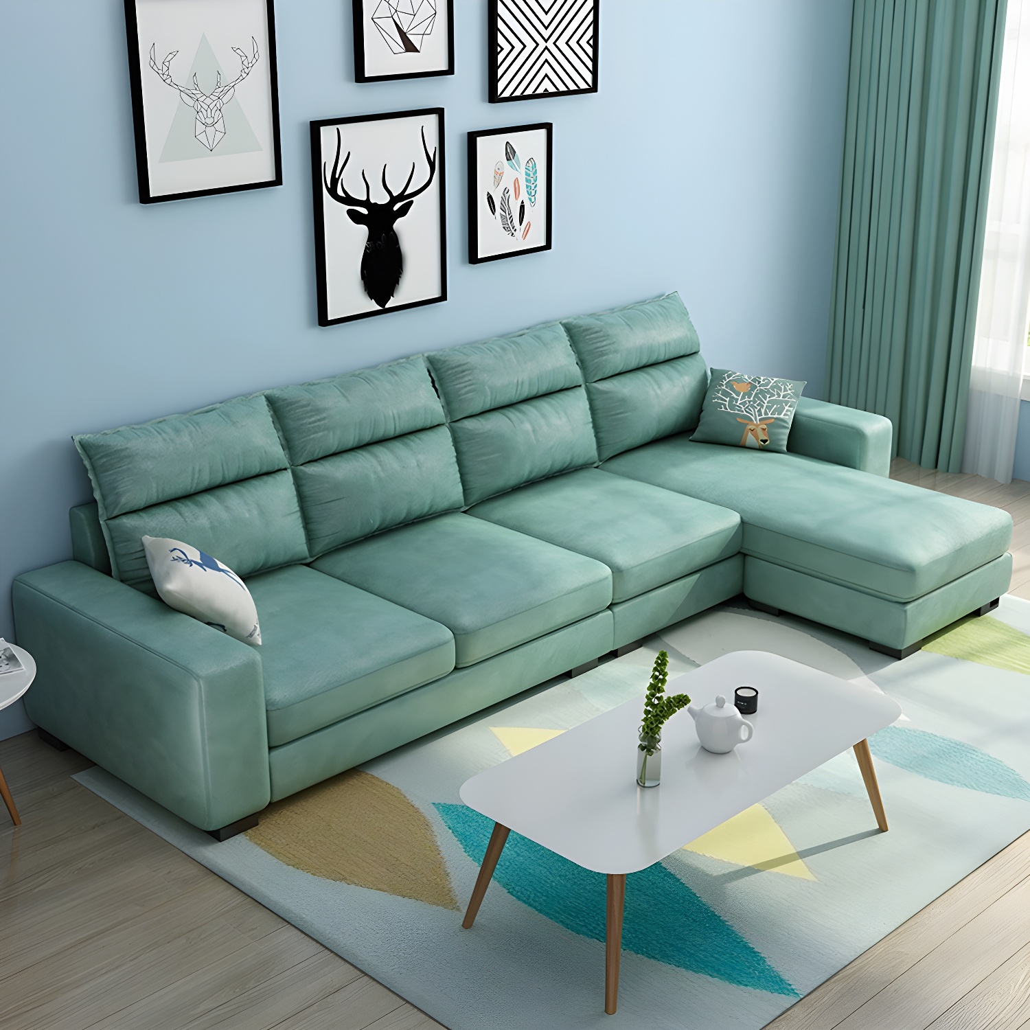 Modular L-Shape Sectional | Ormau - image 13