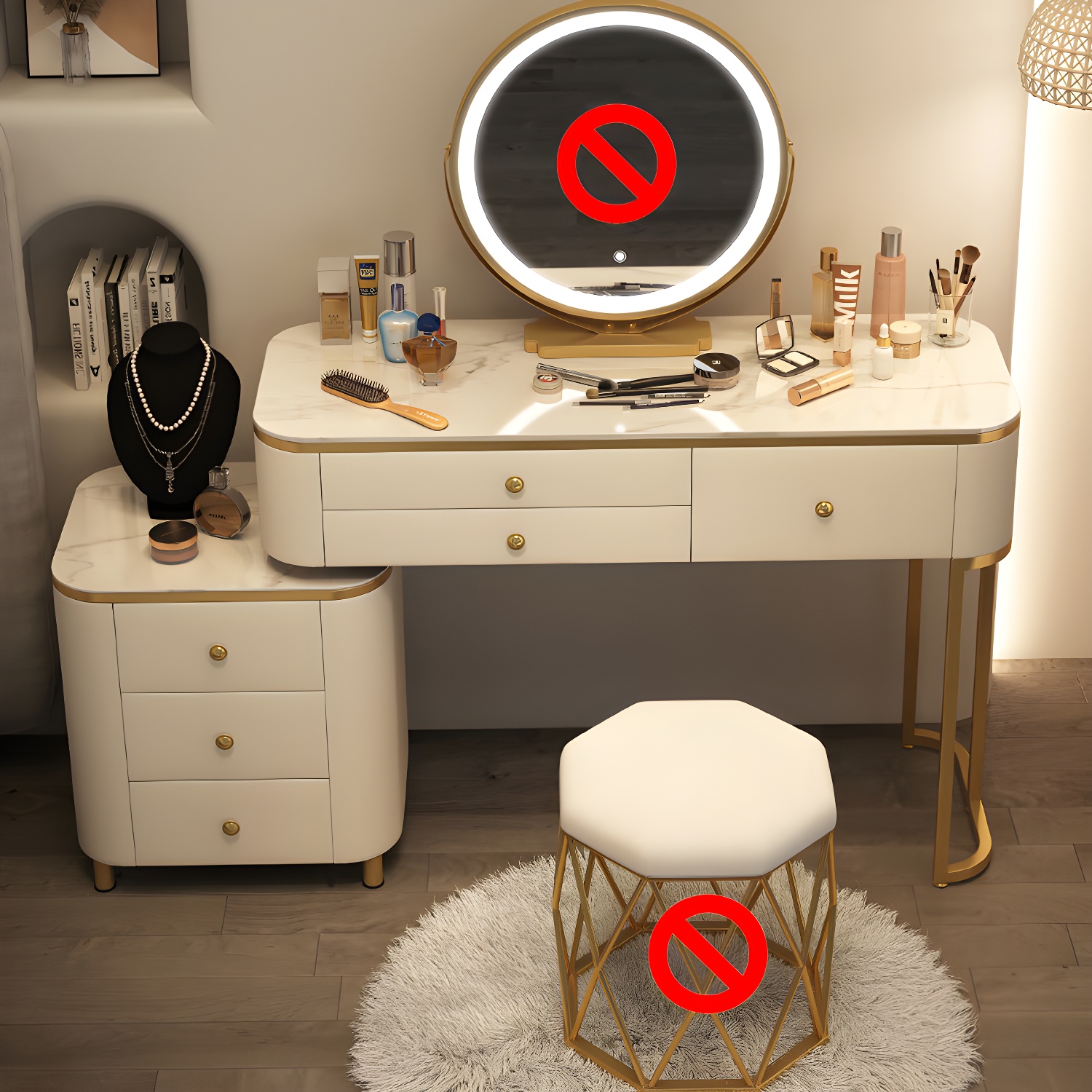 Scandinavian Vanity Desk | Ormau - image 2