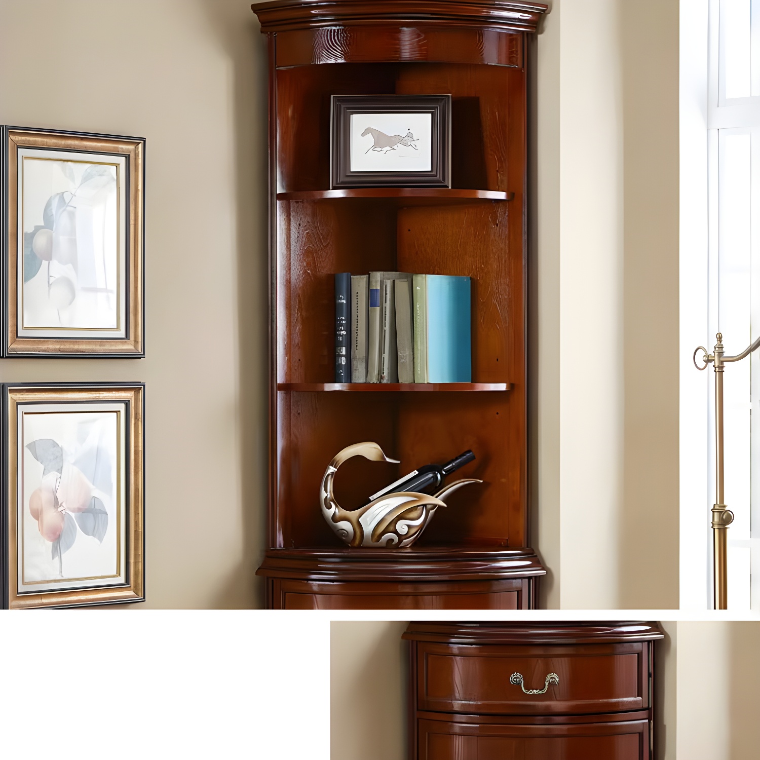 Corner Accent Cabinet | Ormau - image 9