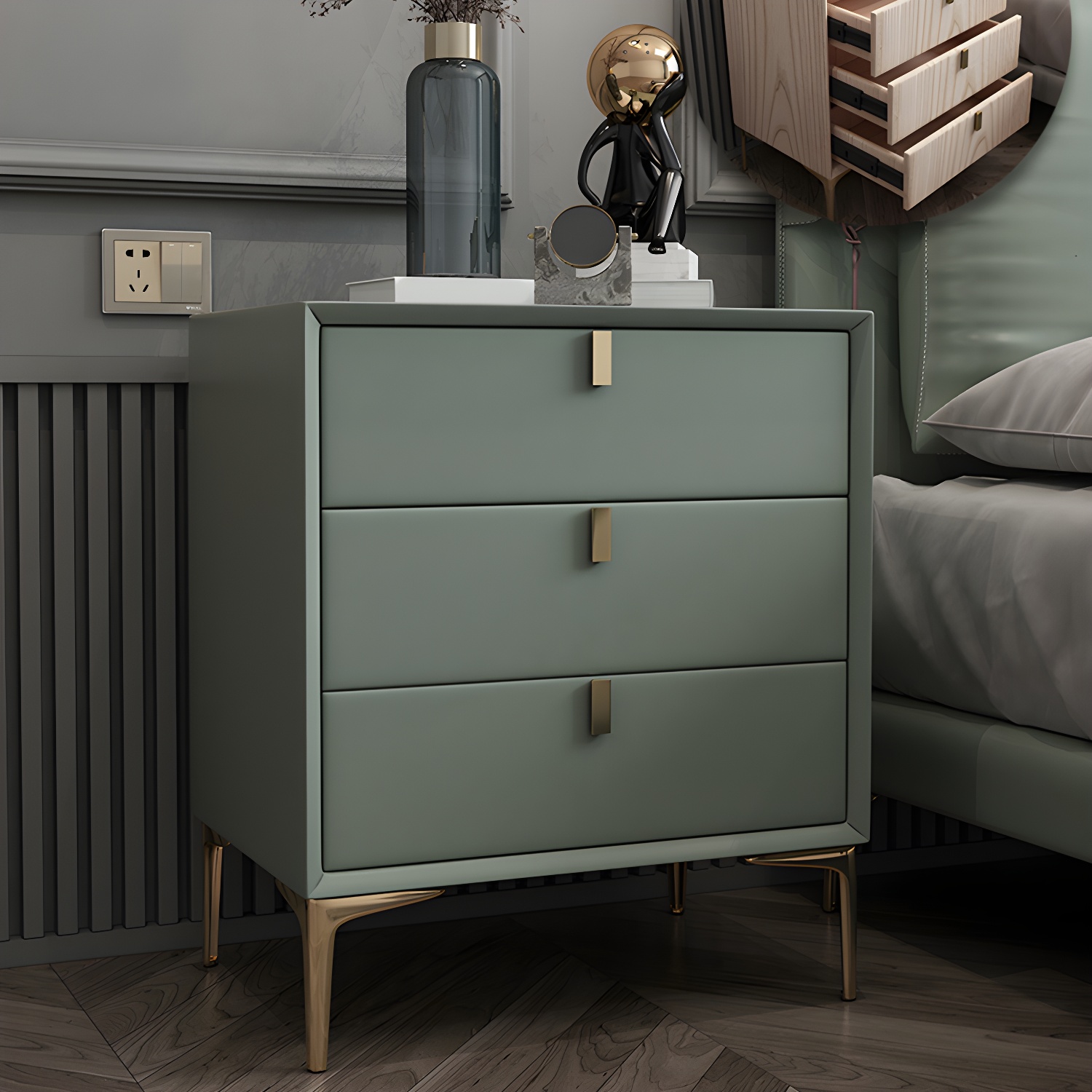 Modern Ash Nightstand | Ormau - image 4