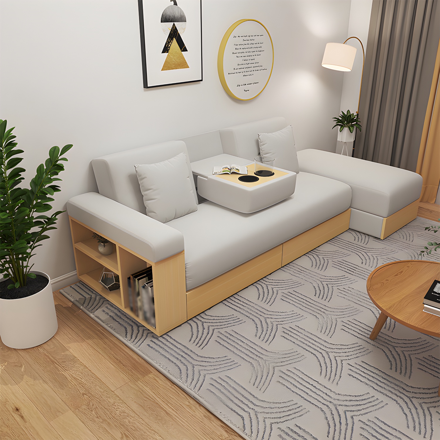 Convertible Fabric Sectional | Ormau - image 6