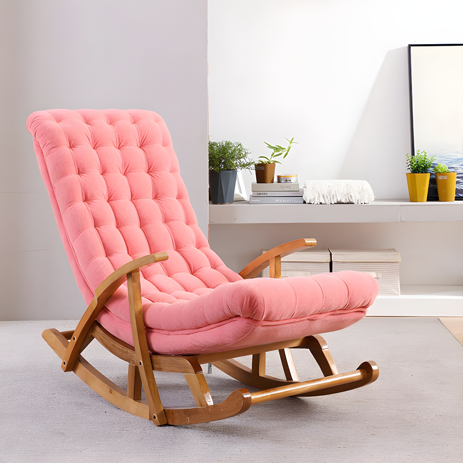 Upholstered Rocking Chair | Ormau - image 14