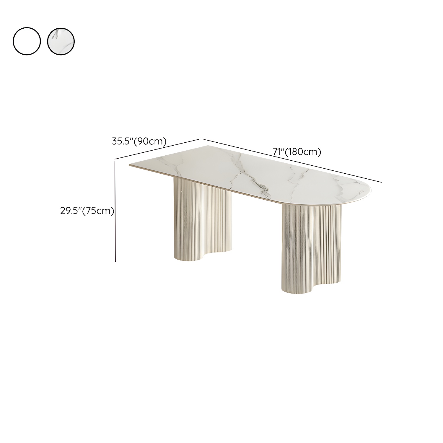 Stone Top Dining Table | Ormau - image 19