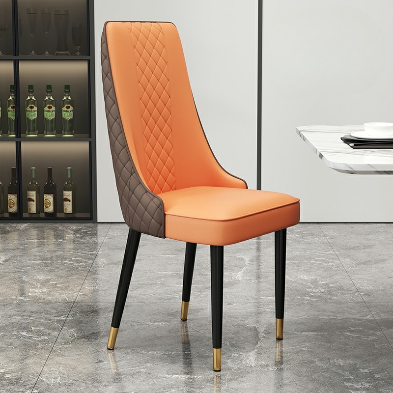 Upholstered High-Back Dining Chair | Ormau - image 24