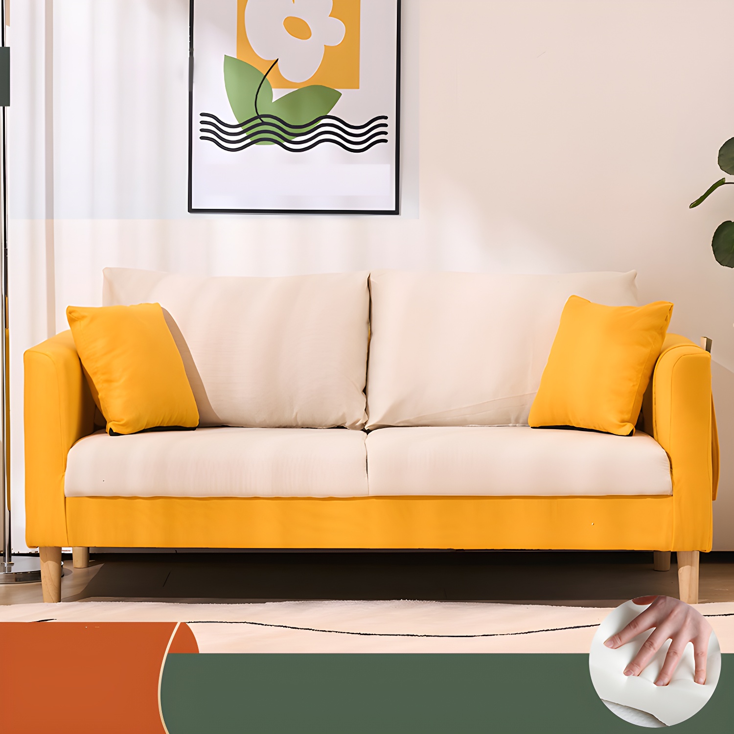 Tuxedo Arm Loveseat | Ormau - image 28