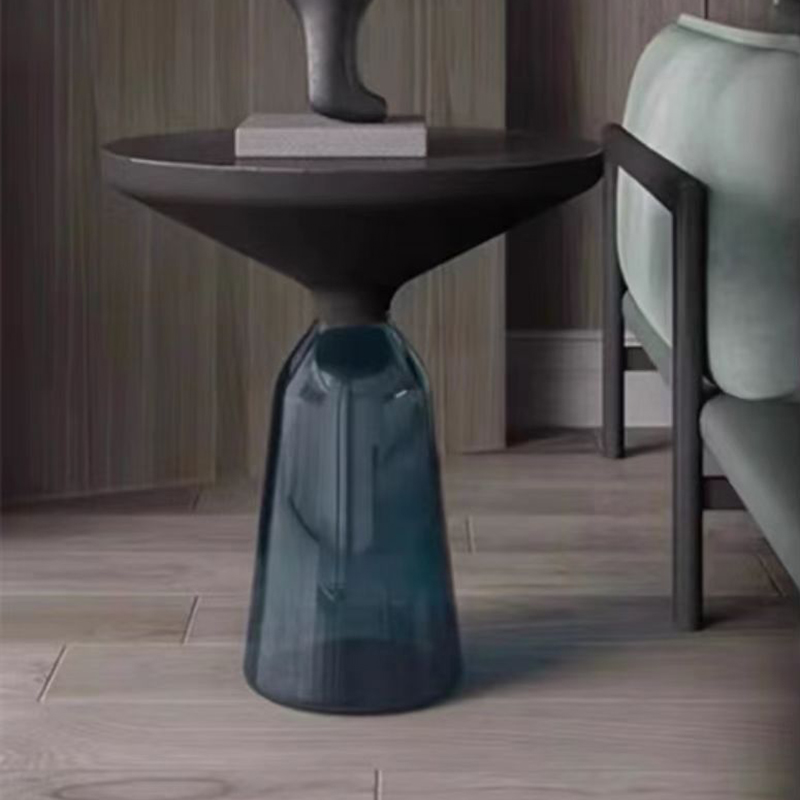 Glass Pedestal Coffee Table | Ormau - image 1