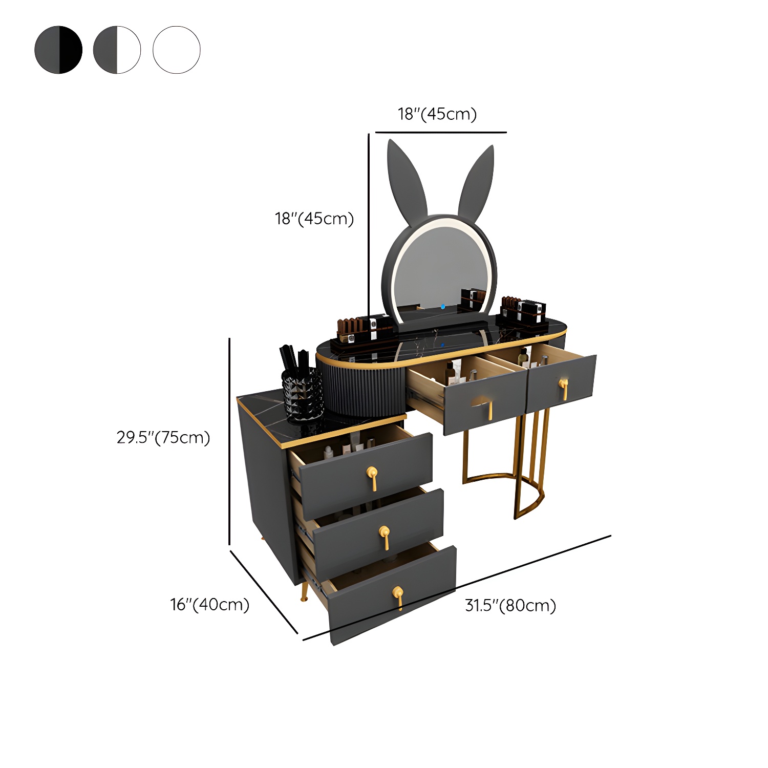 Contemporary Vanity Table | Ormau - image 13
