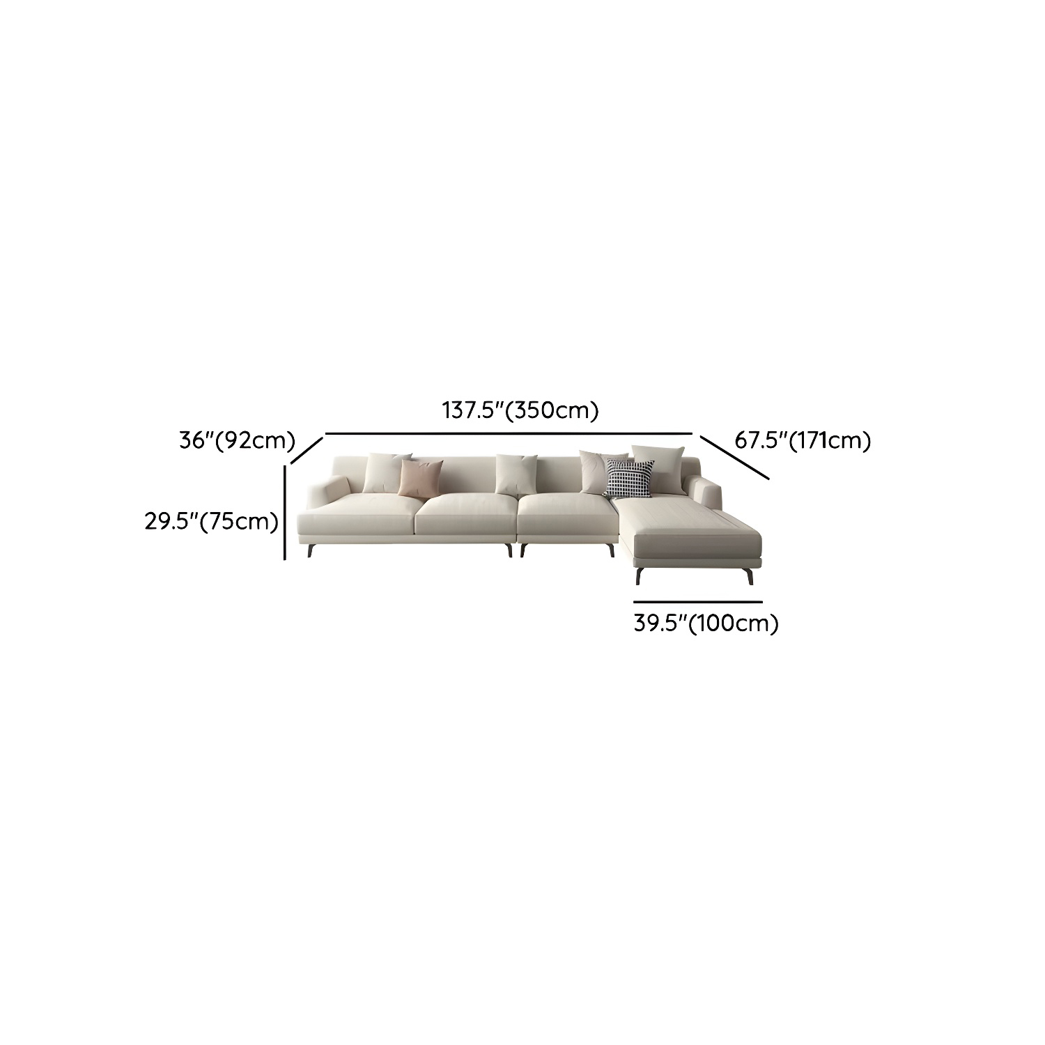 Modern Sectional Sofa | Ormau - image 22