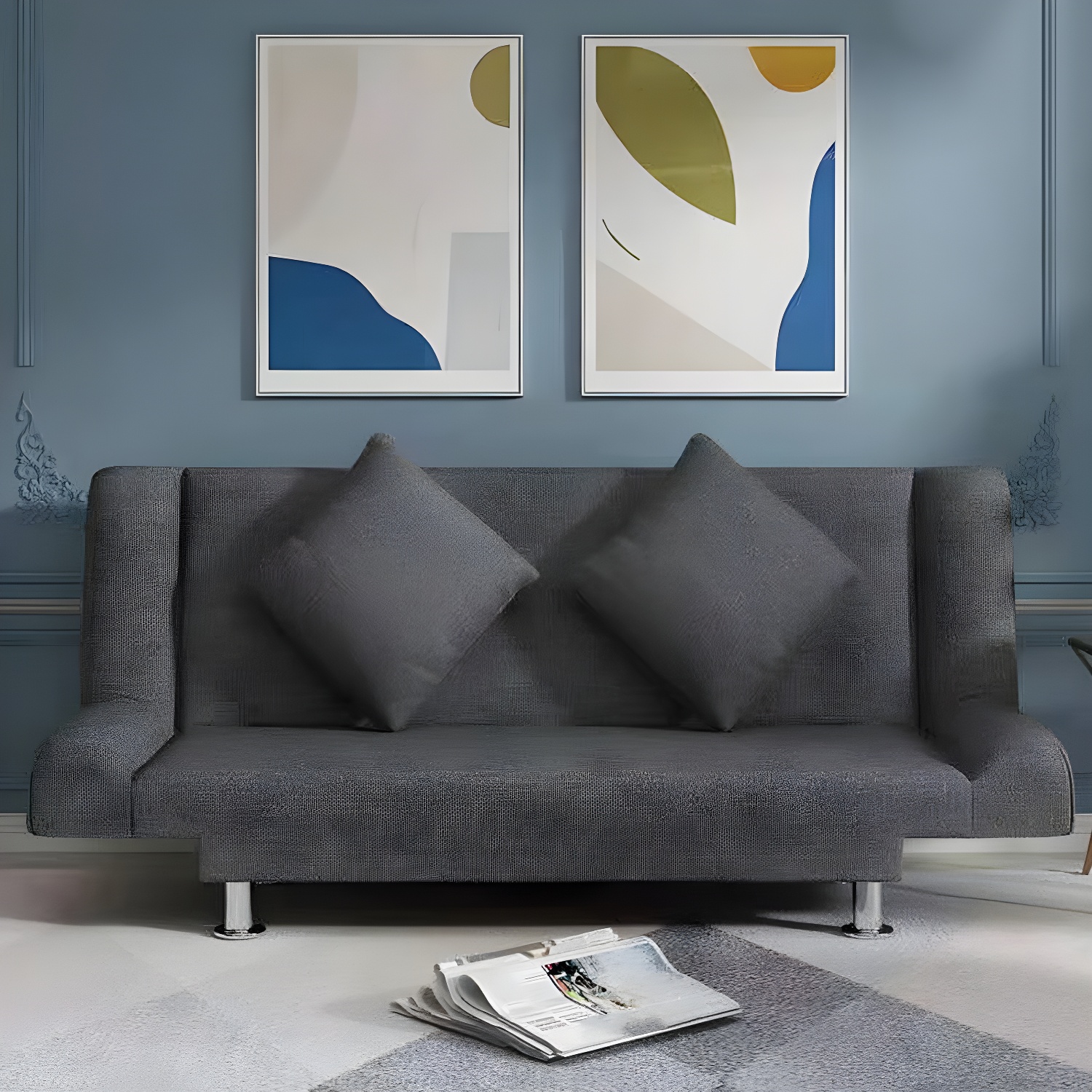 Linen Convertible Sofa | Ormau - image 12