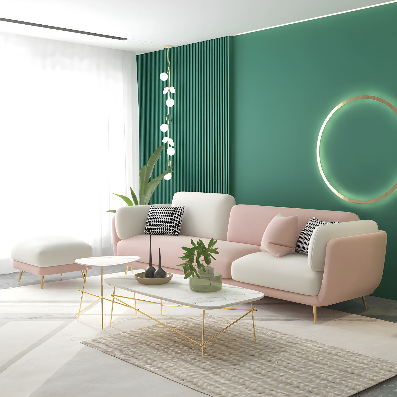 Modern Square Arm Sofa | Ormau - image 5
