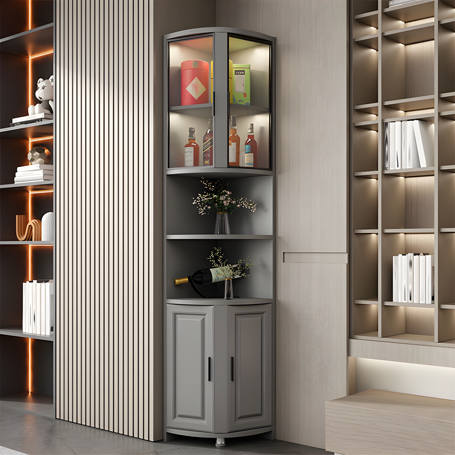 Corner Accent Cabinet | Ormau - image 27
