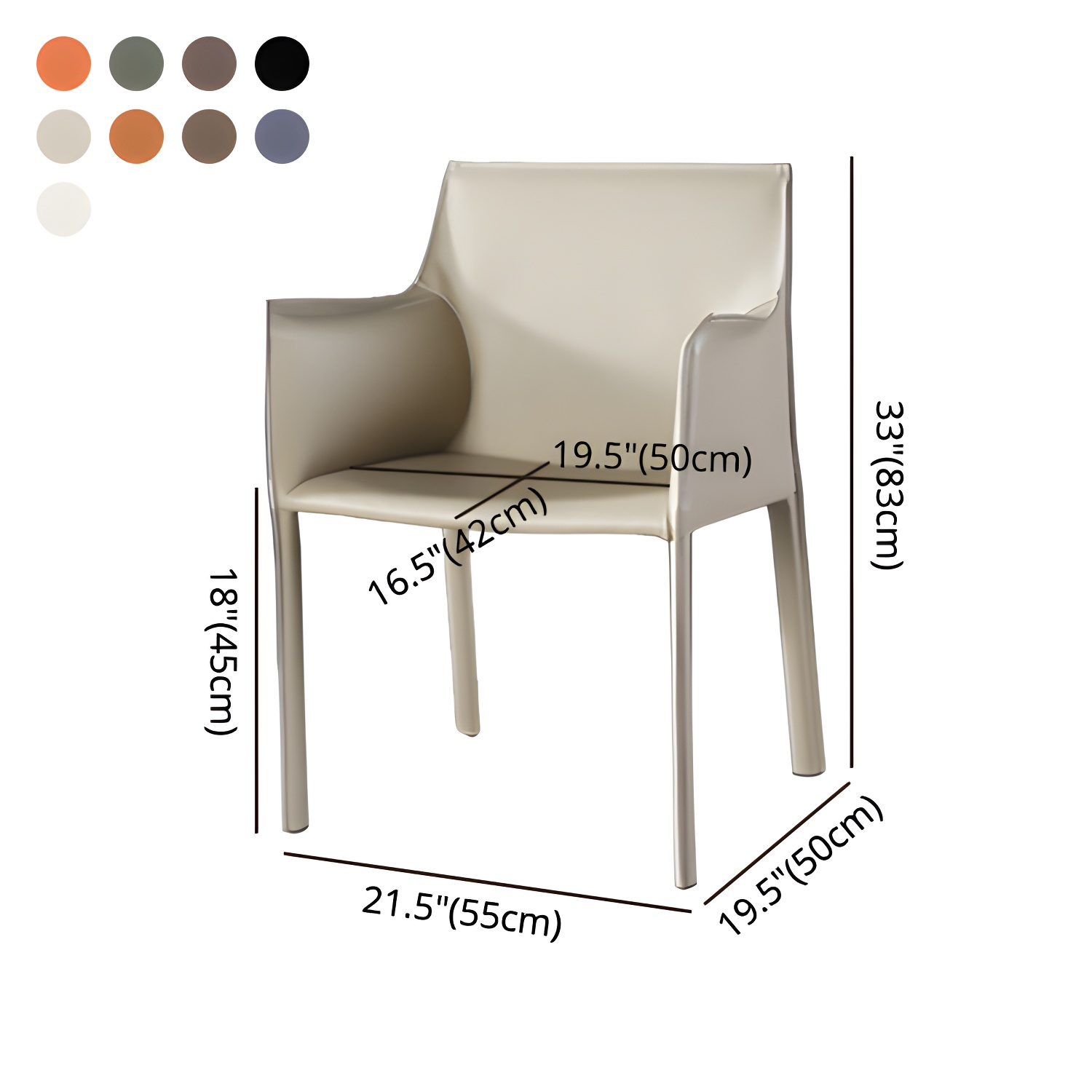 Saddle Leather Armchair | Ormau - image 19