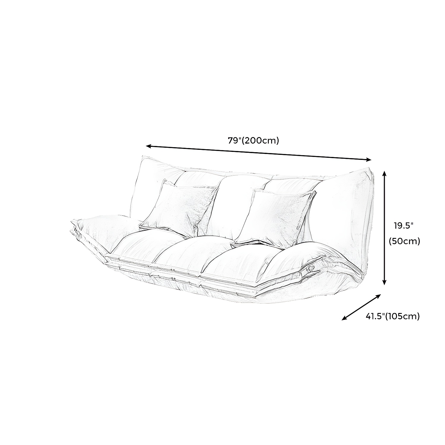 Modern Sleeper Sofa | Ormau - image 17