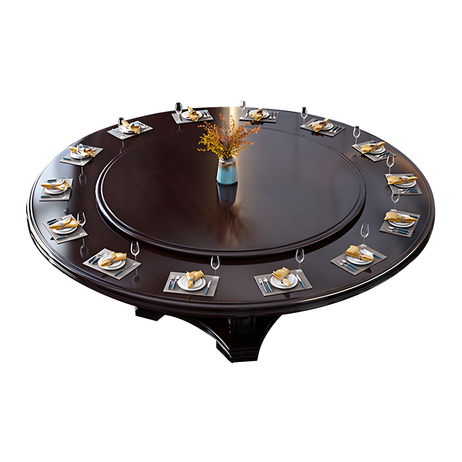 Turntable Dining Table | Ormau - image 45