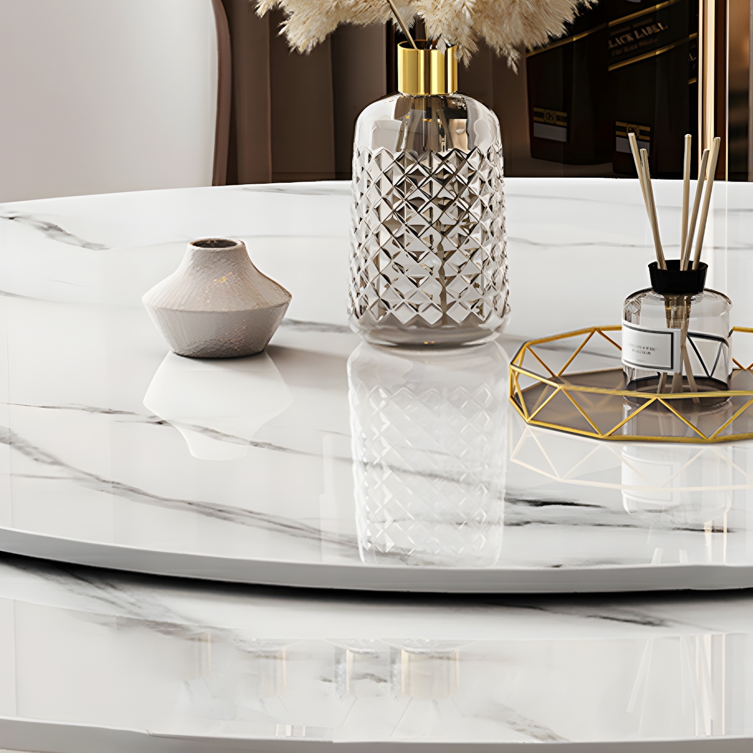 Glam Round Dining Set | Ormau - image 2