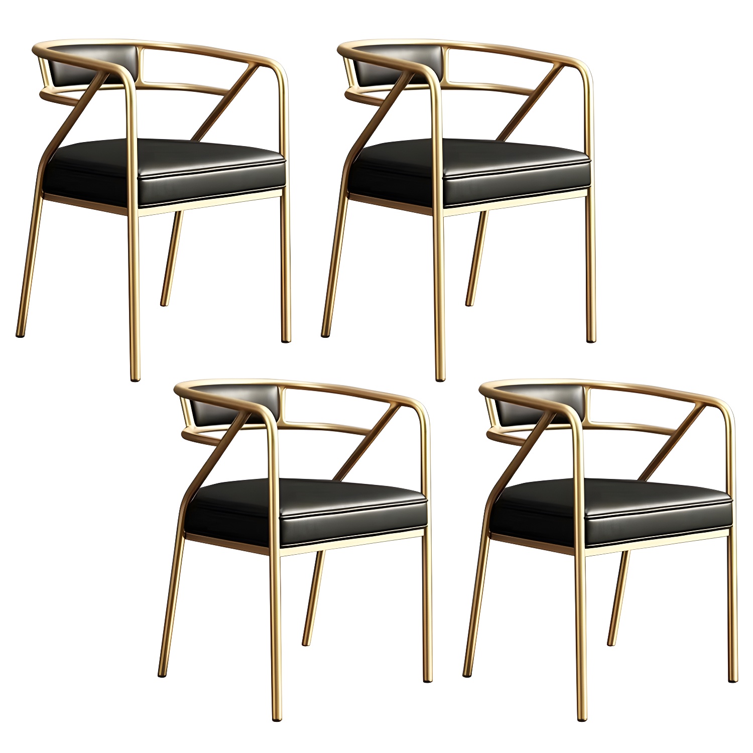 Glam Upholstered Arm Chair | Ormau - image 41