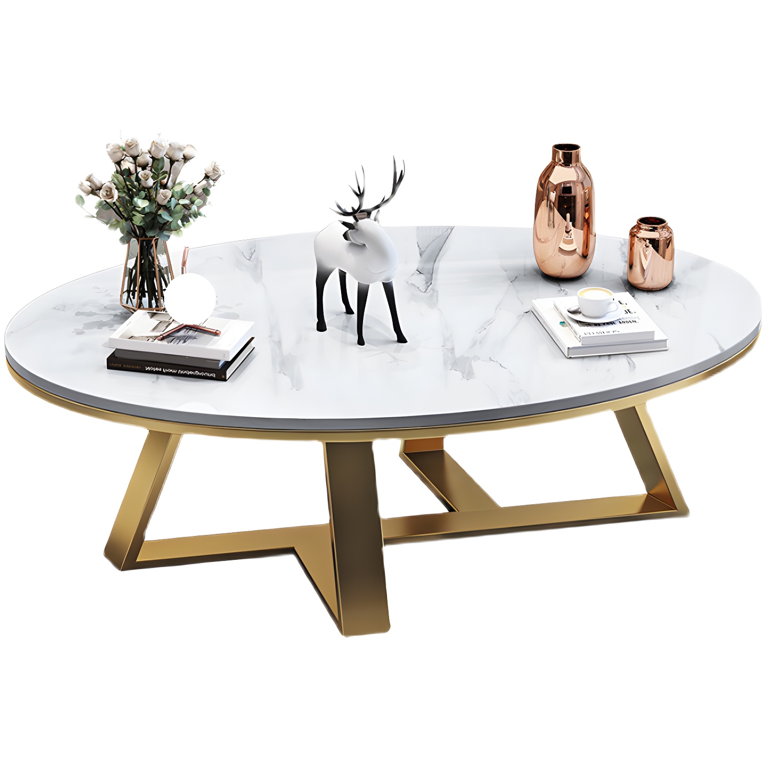 Slate Oval Coffee Table | Ormau - image 6