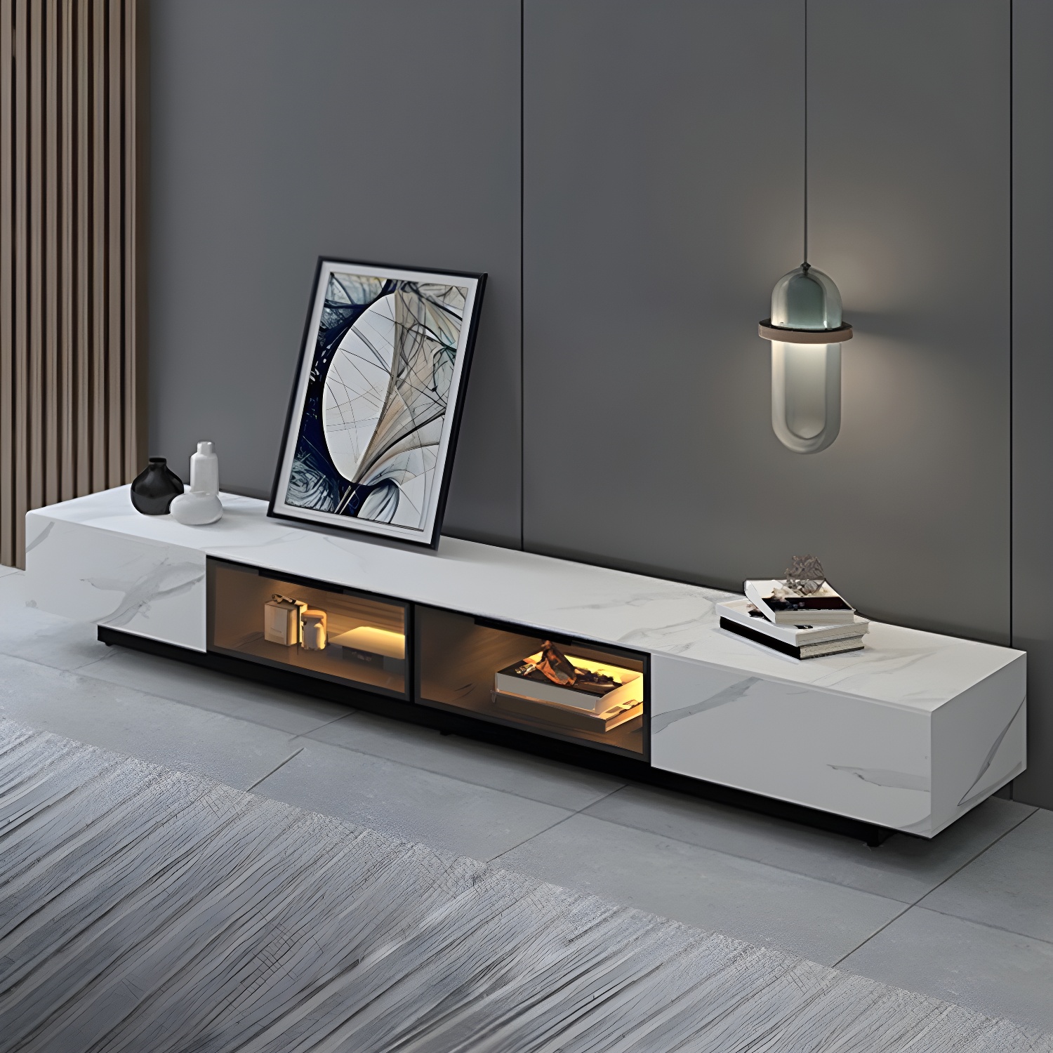 Modern Slate TV Stand | Ormau - image 2
