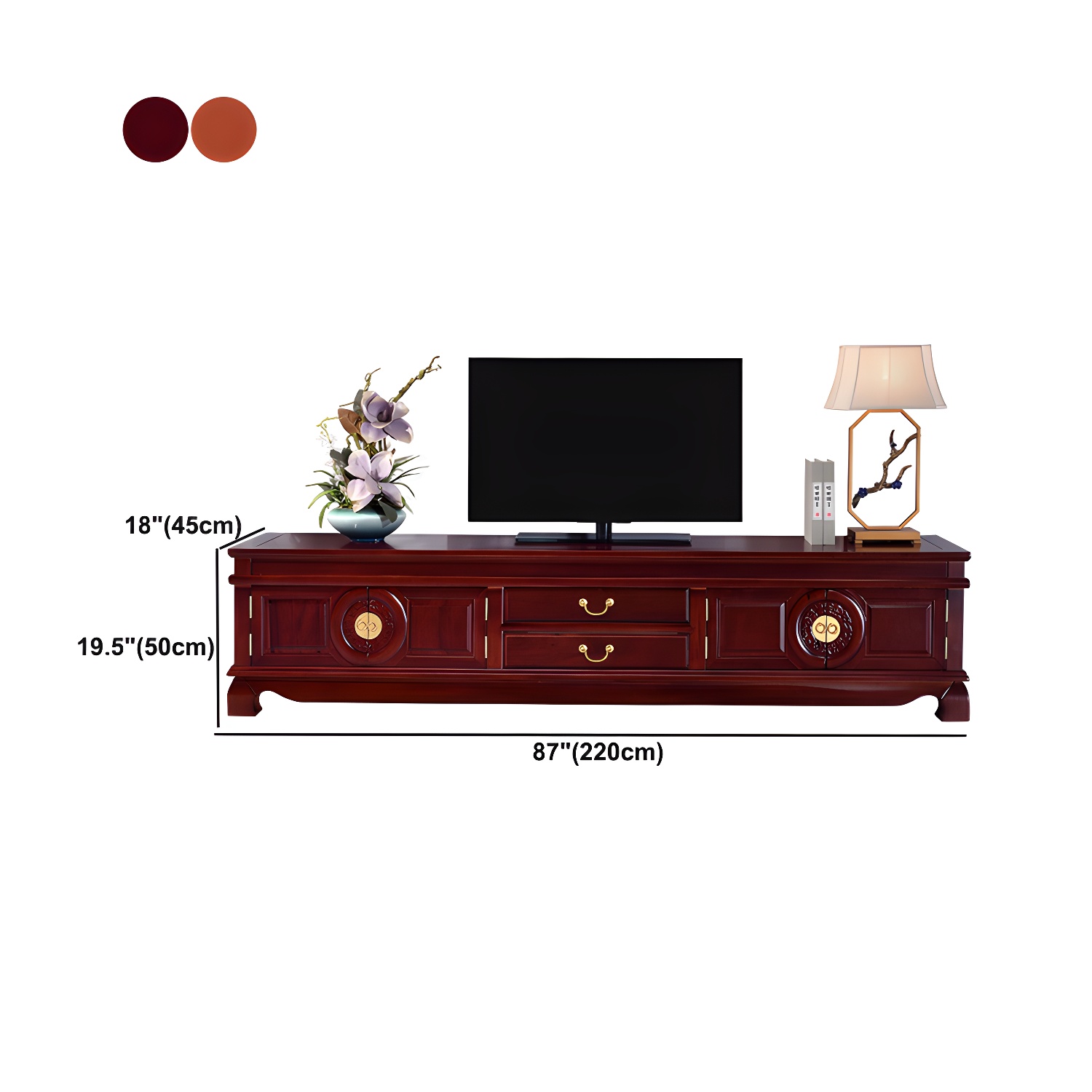 Classical Wood TV Stand | Ormau - image 12