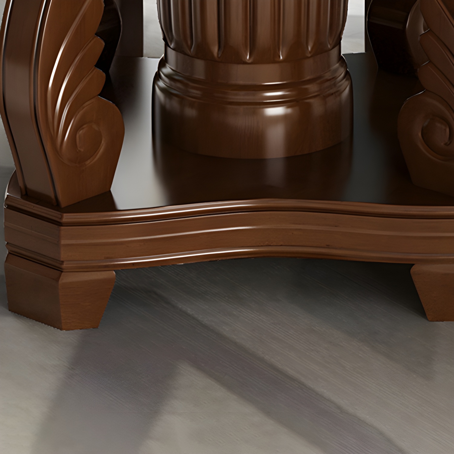 Turntable Pedestal Dining Table | Ormau - image 8