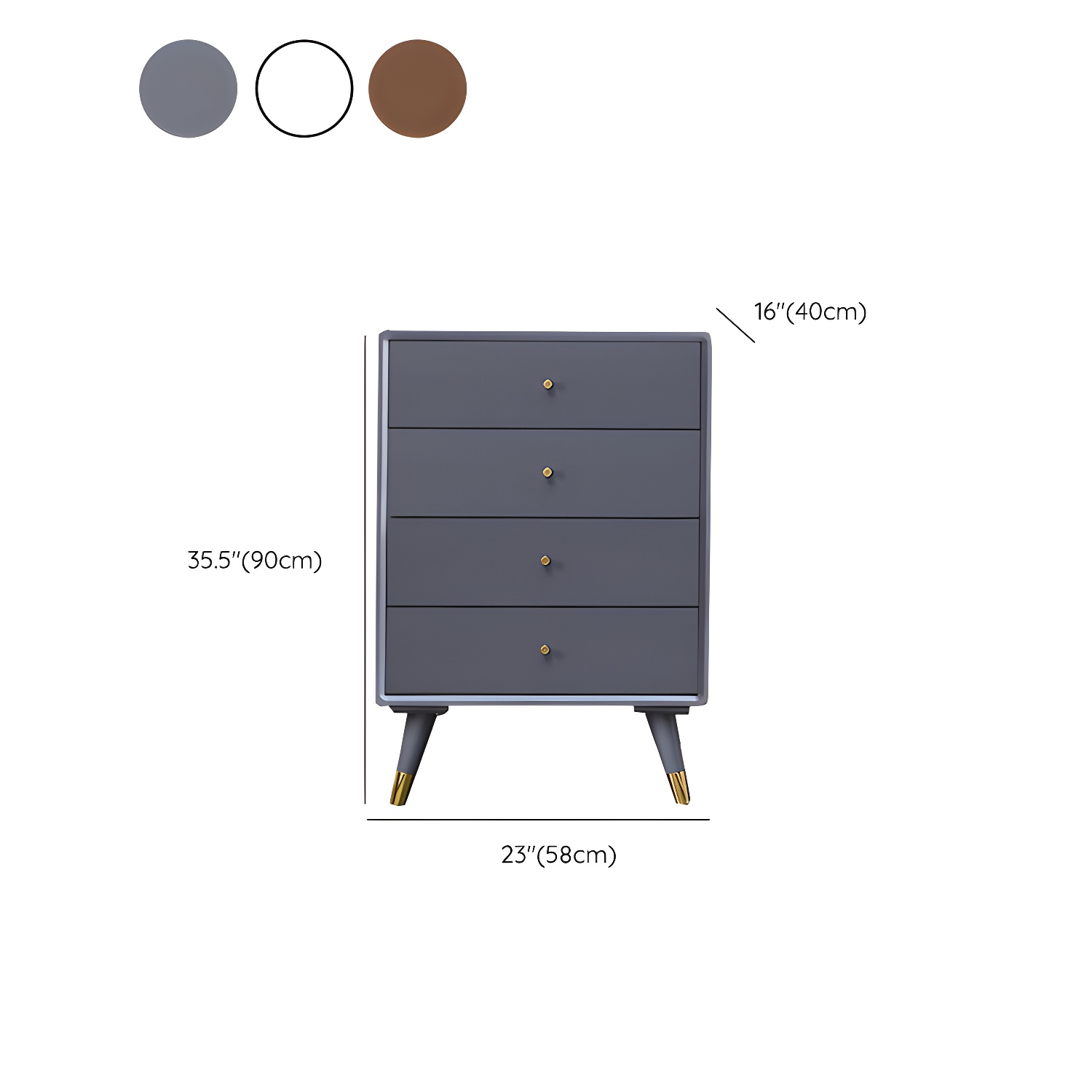 Solid Wood Accent Chest | Ormau - image 13