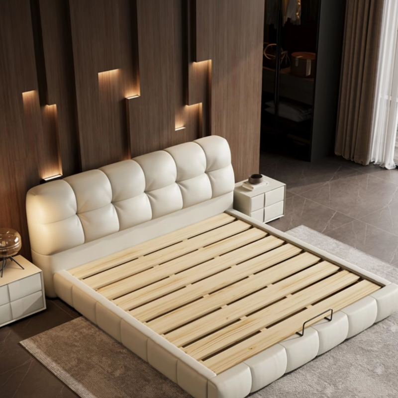 Button-Tufted Storage Bed | Ormau - image 22