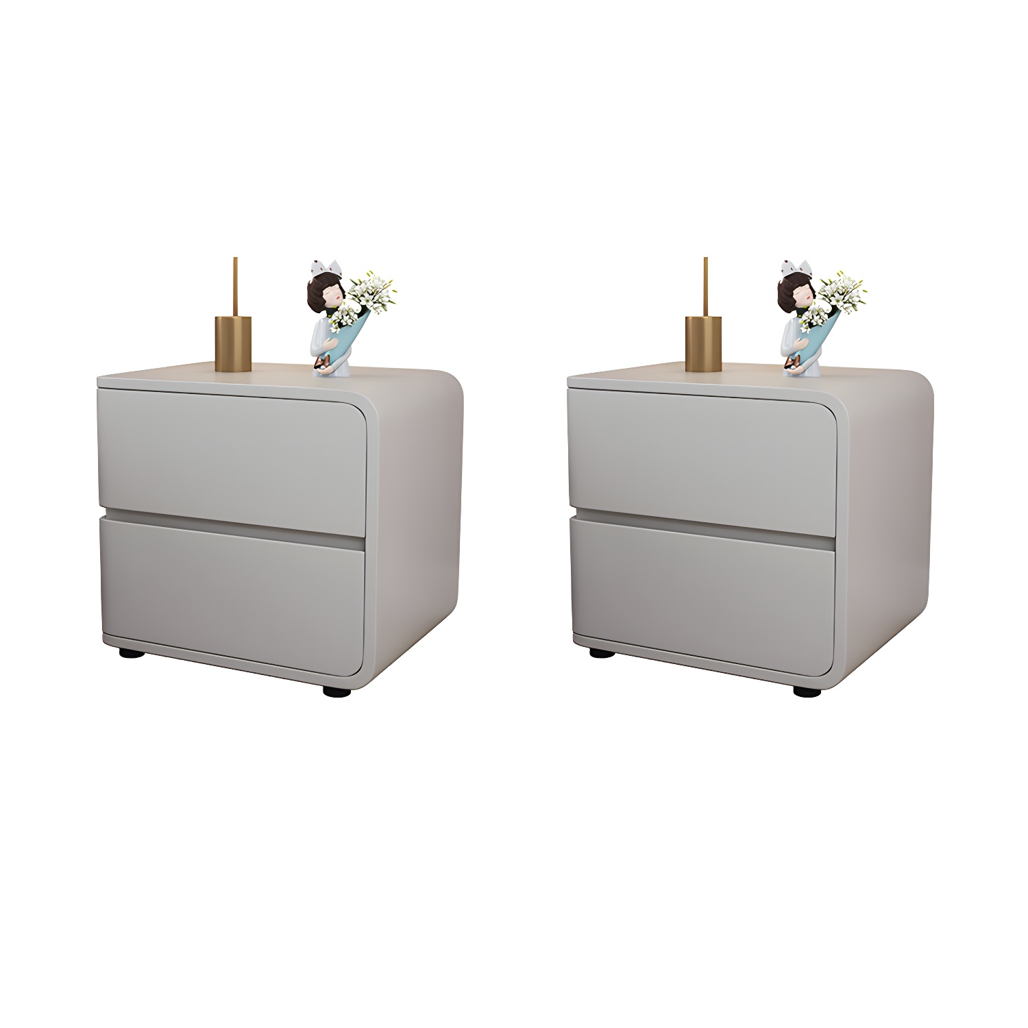 Drawer Storage Nightstand | Ormau - image 23