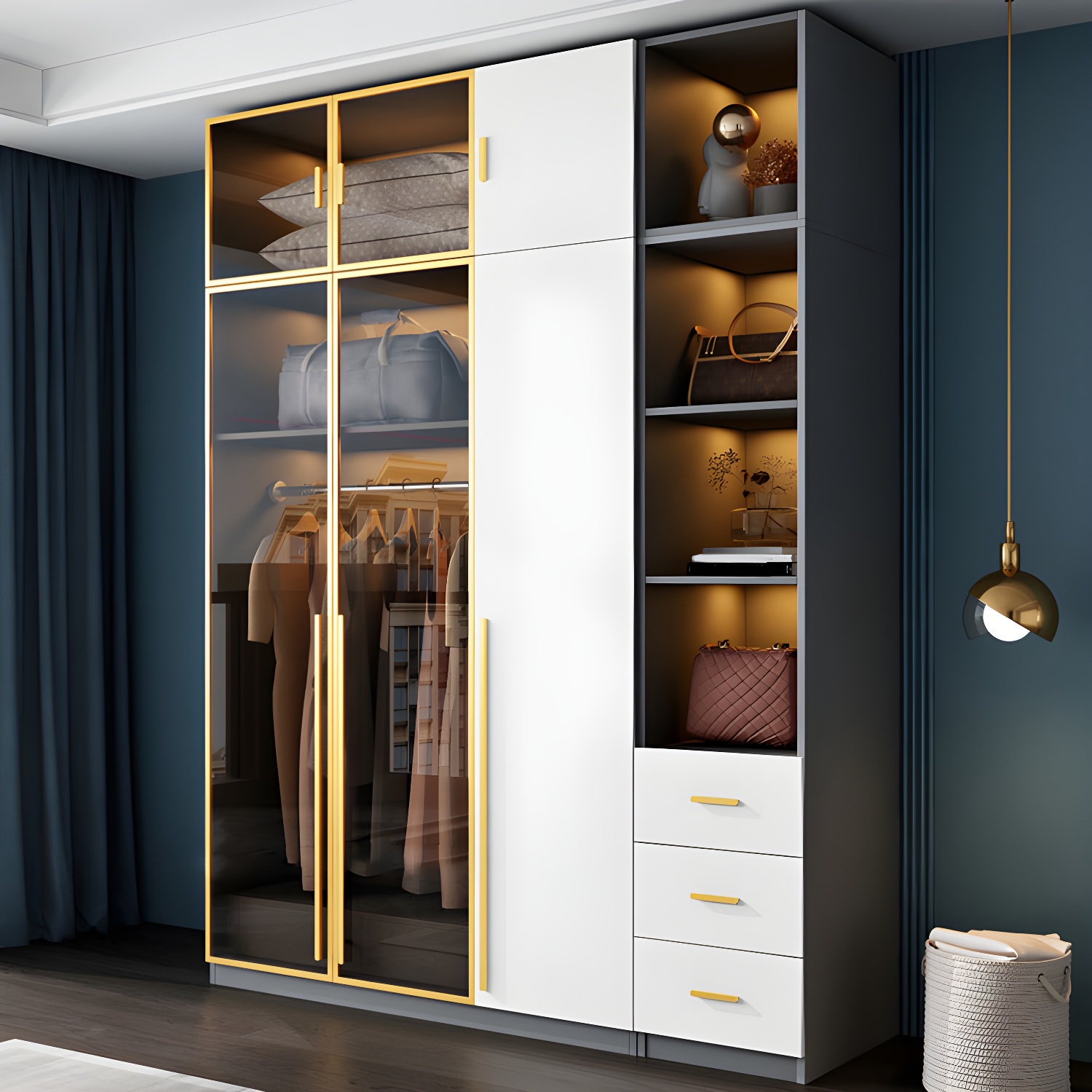 Color Block Armoire | Ormau - image 12