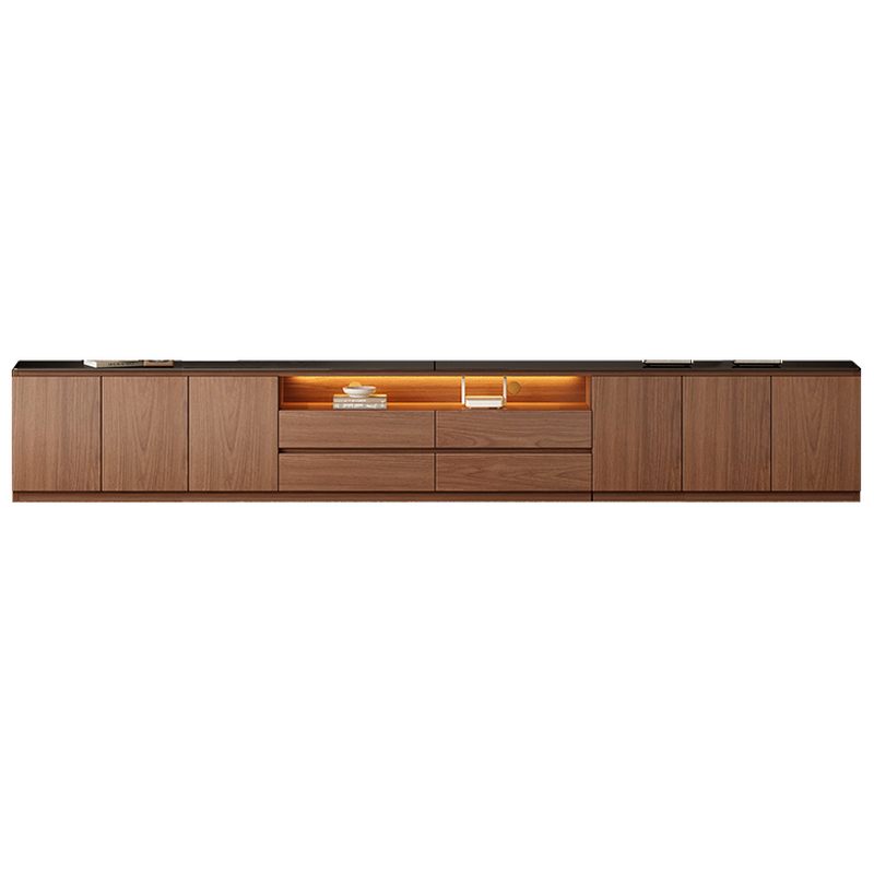 Modern Brown Media Console | Ormau - image 17