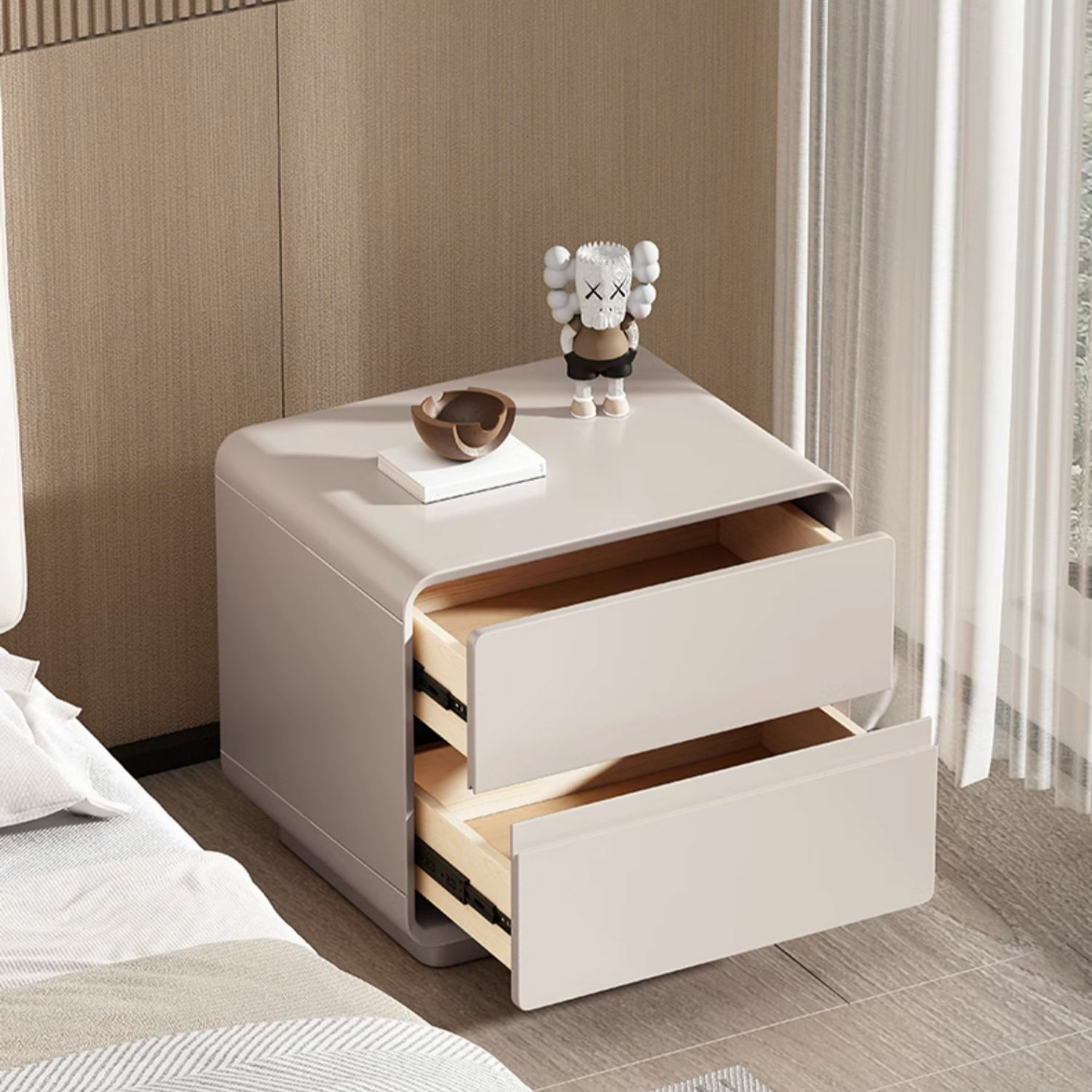 Modern Nightstand with Drawers | Ormau - image 5