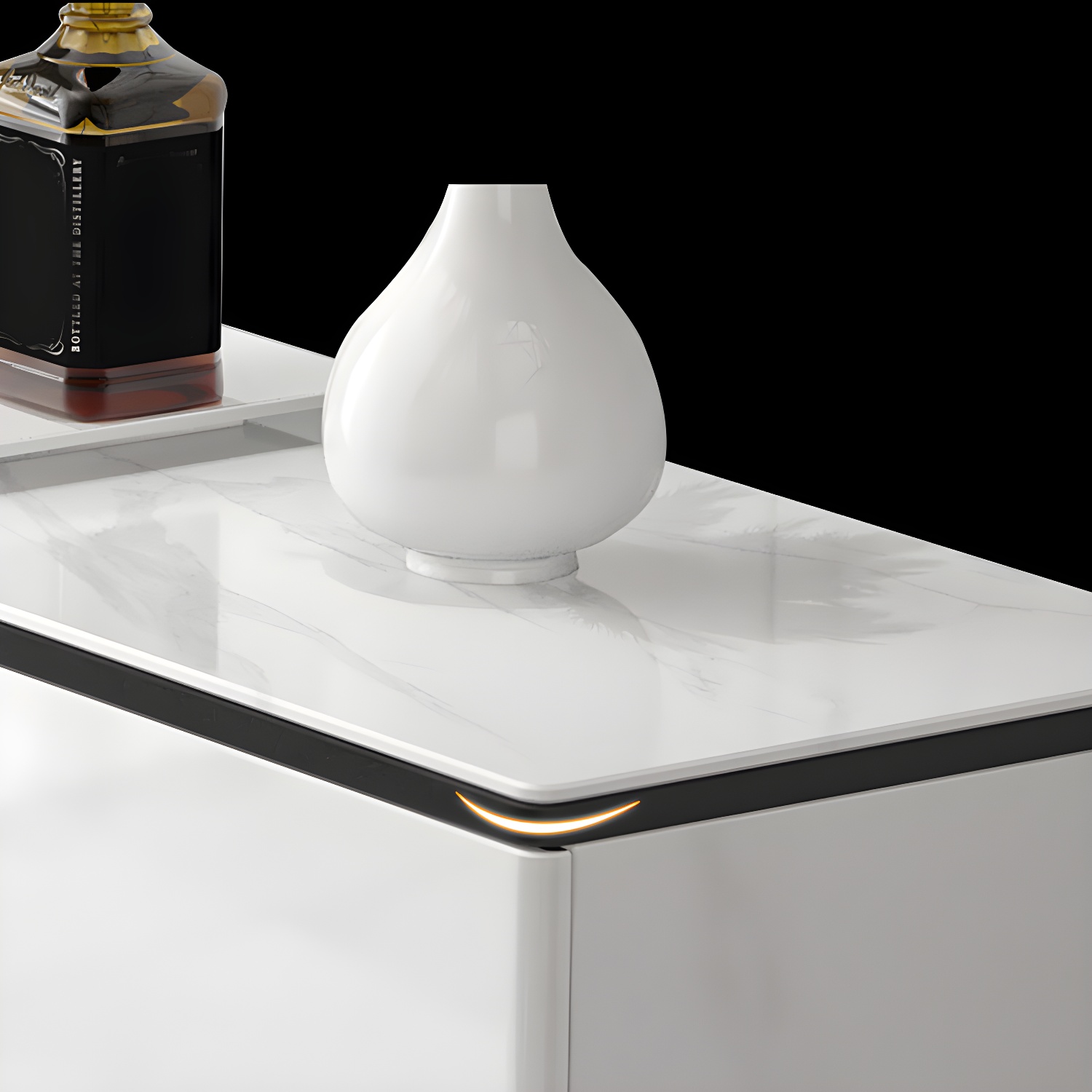Modern White Sideboard | Ormau - image 8