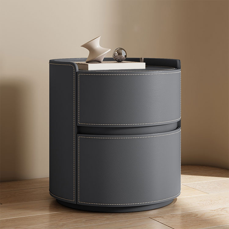 Chic Round Nightstand | Ormau - image 3