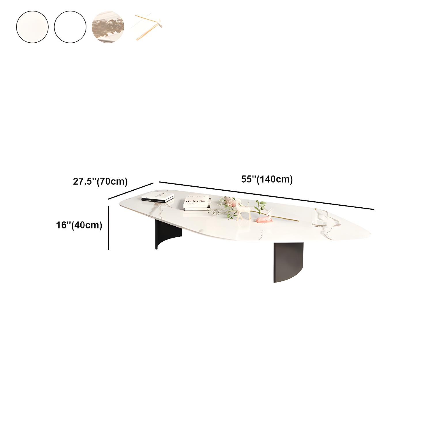 Stone Geometric Coffee Table | Ormau - image 10