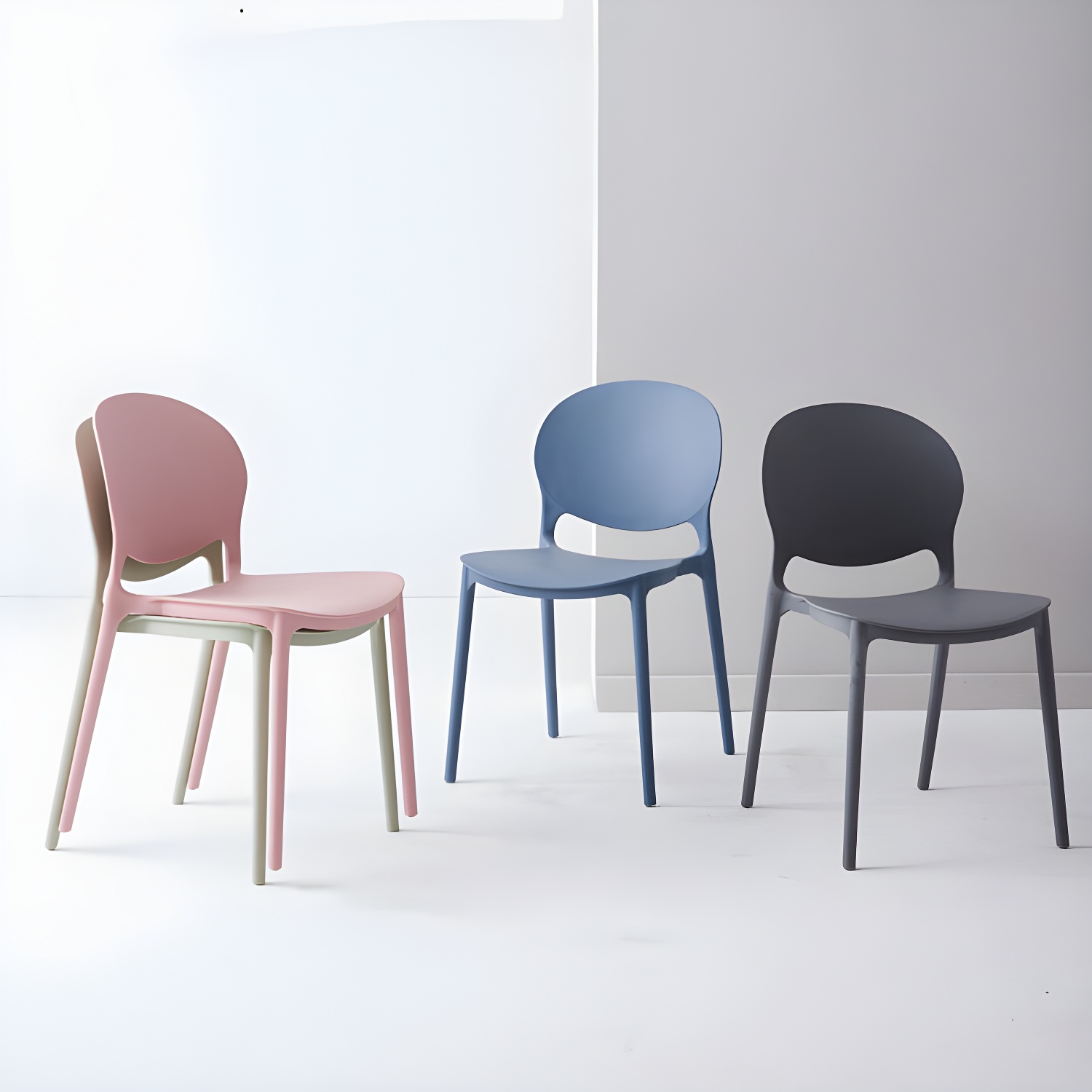Modern Stackable Dining Chairs | Ormau - image 13