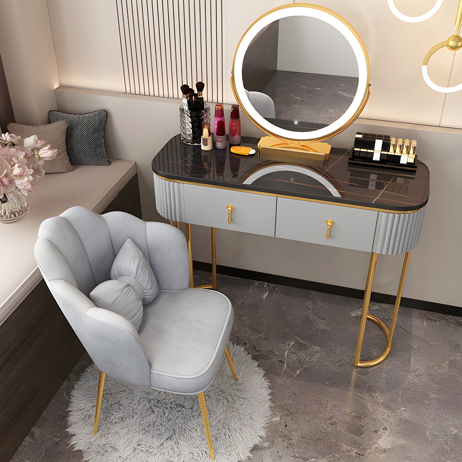 Lighted Mirror Vanity | Ormau - image 29