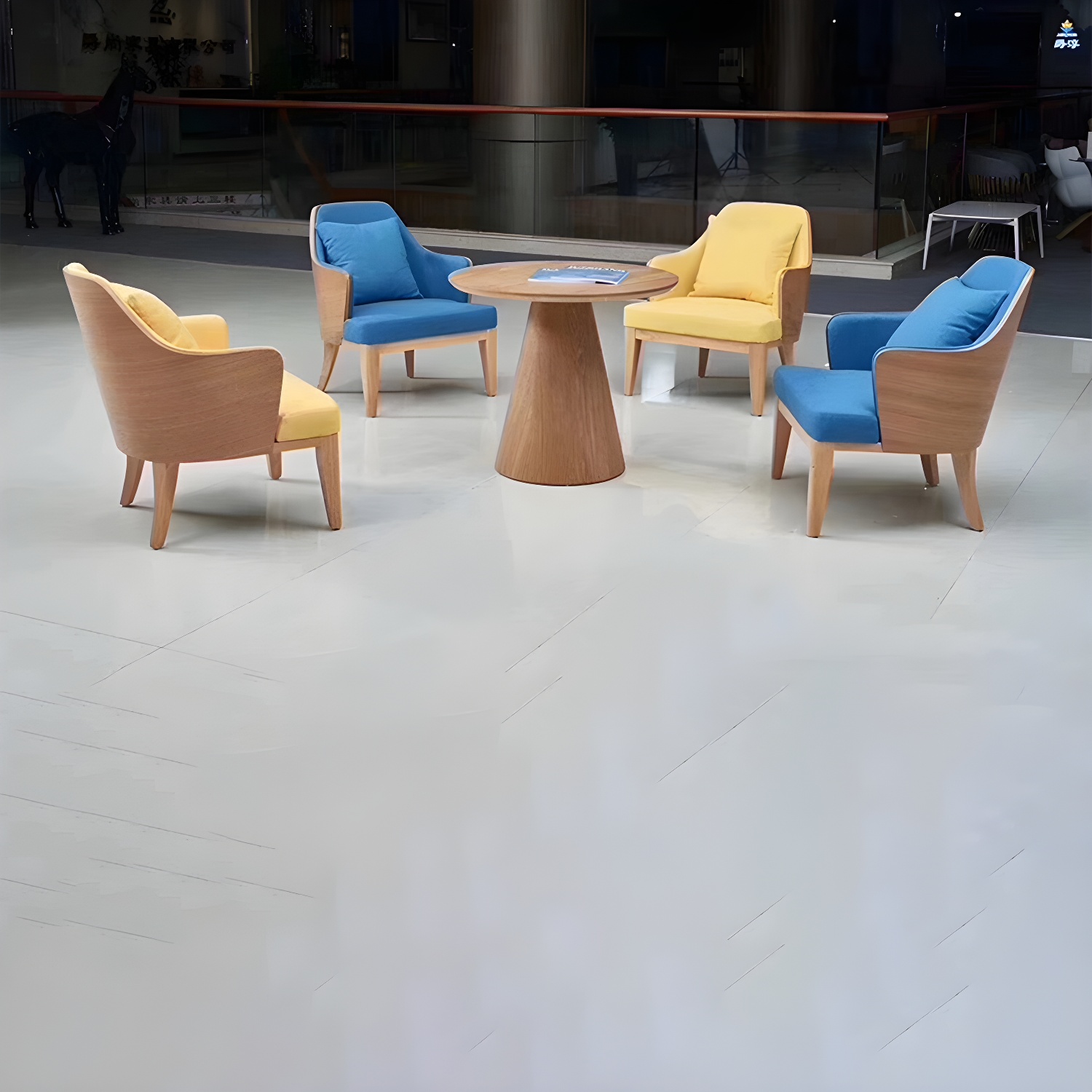 Pedestal Coffee Table Set | Ormau - image 11