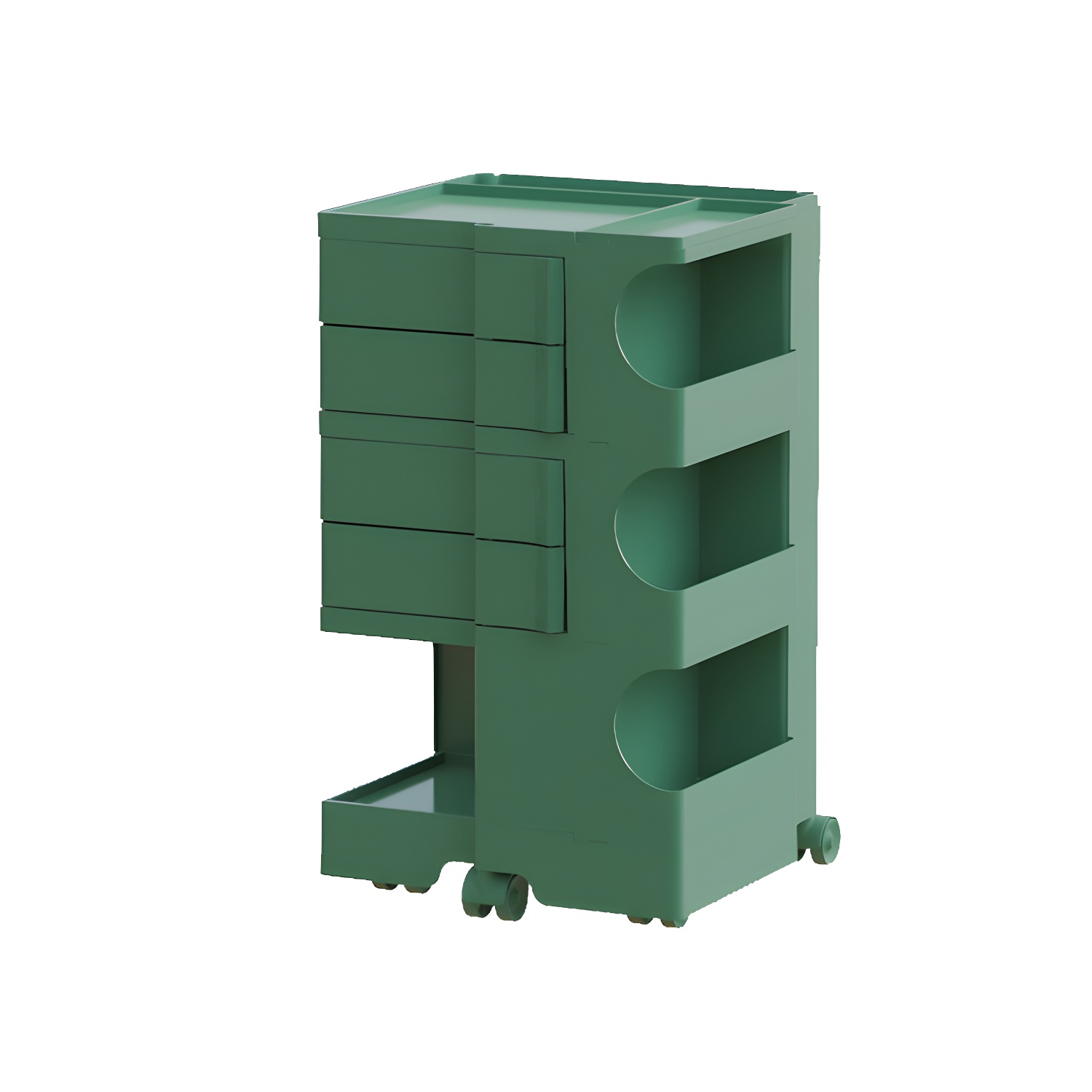 Modern Open Storage Nightstand | Ormau - image 41