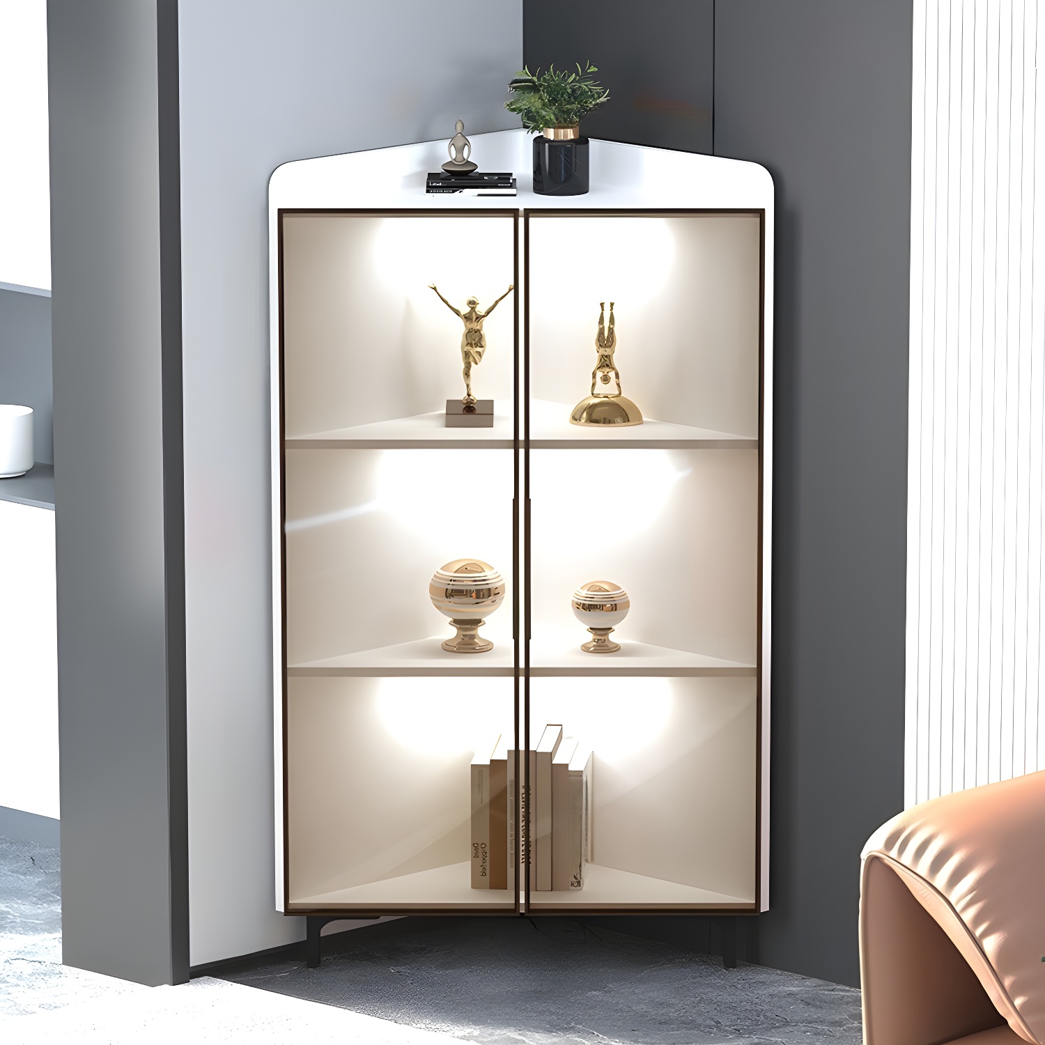 Corner Accent Cabinet | Ormau - image 24