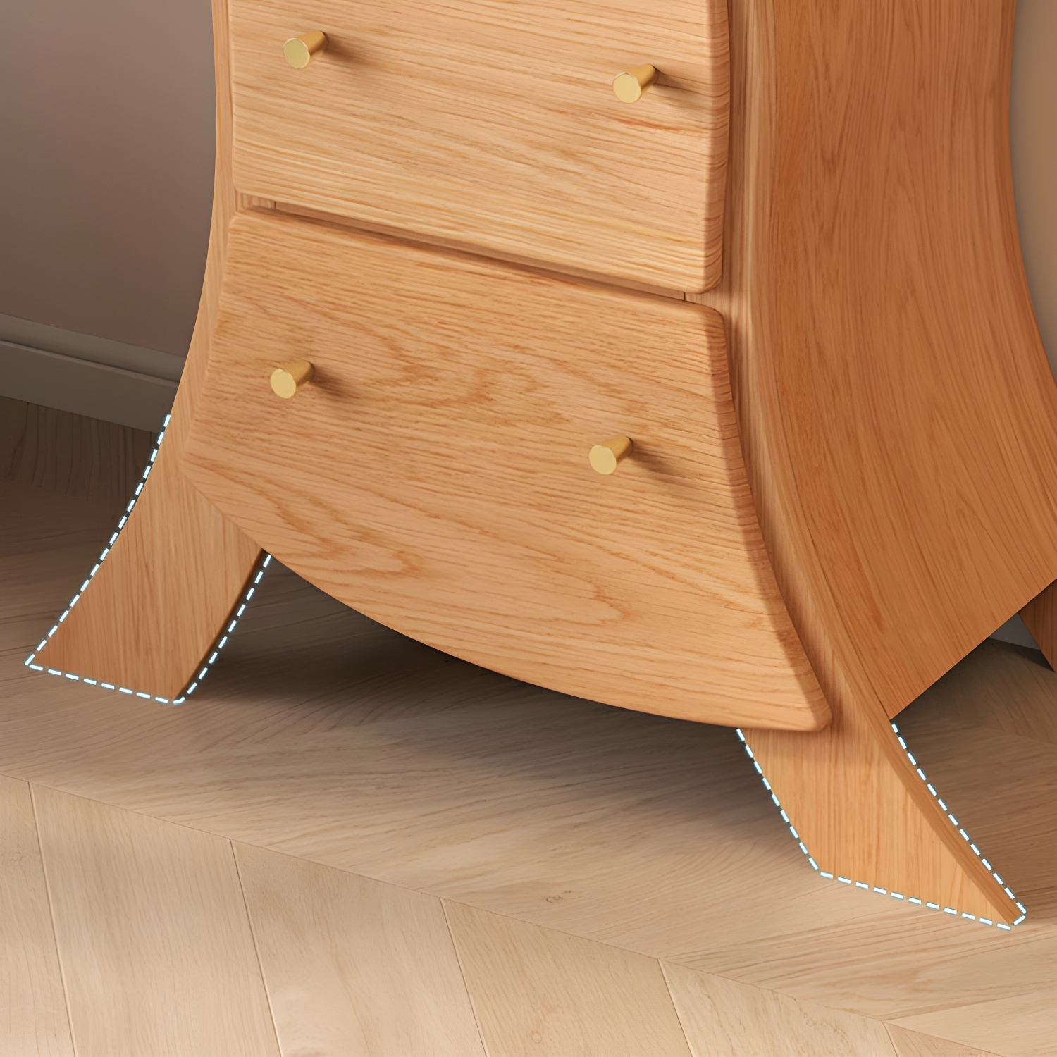 Scandinavian Accent Chest | Ormau - image 9