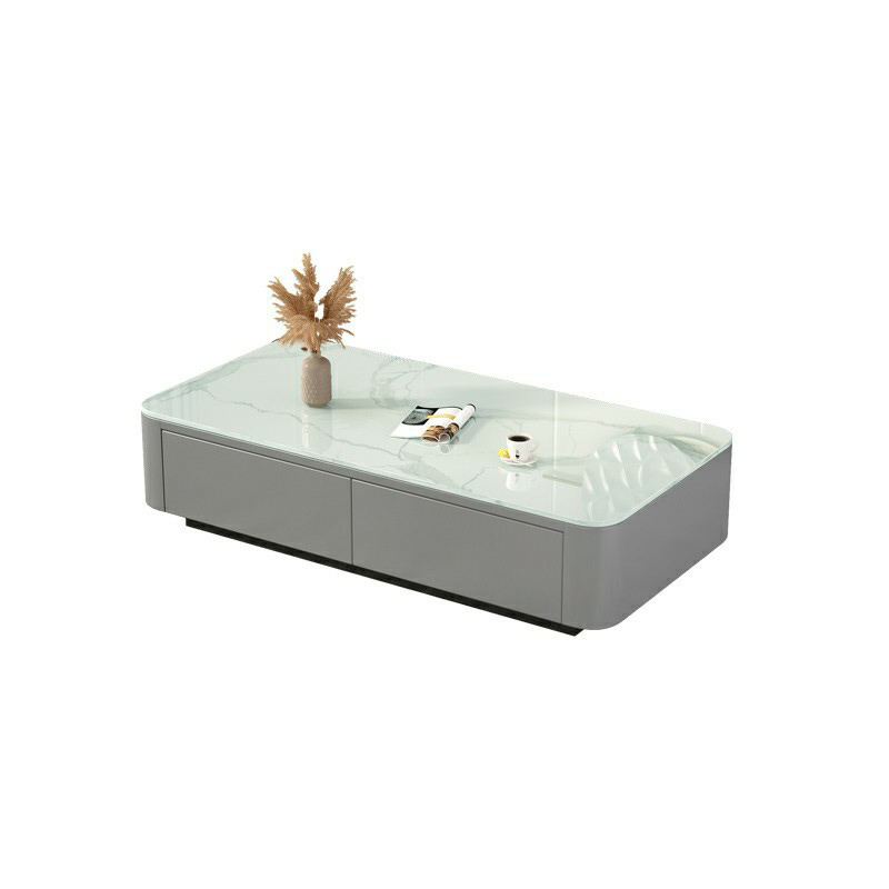 Rectangular Glass Coffee Table | Ormau - image 2