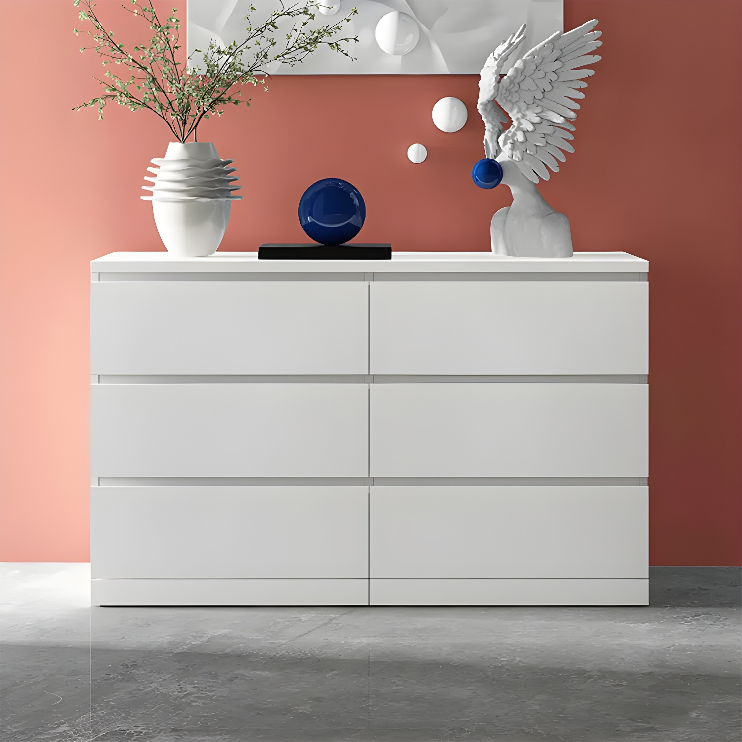 White Modern Chest | Ormau - image 4