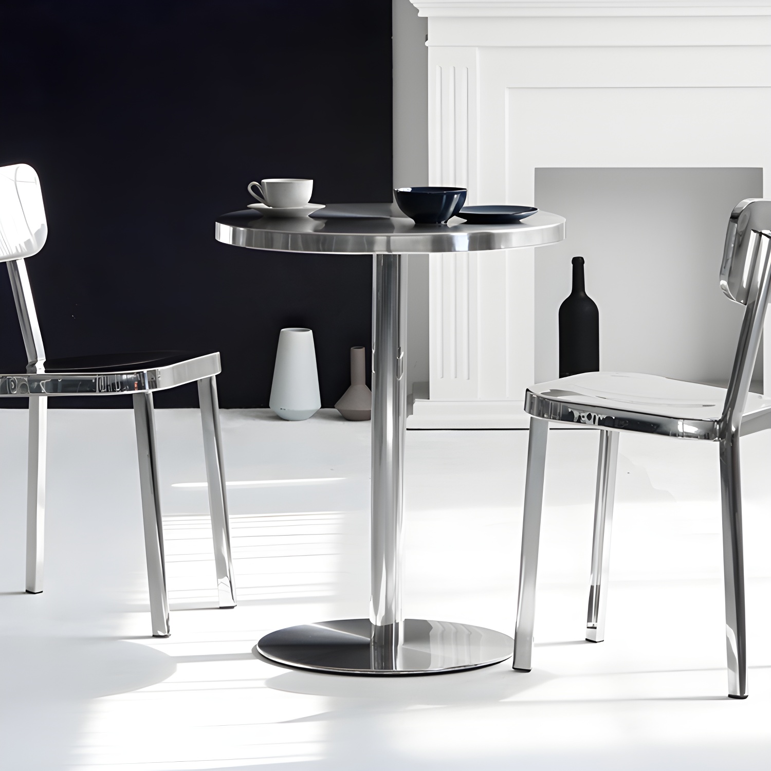 Industrial Pedestal Dining Table | Ormau - image 7