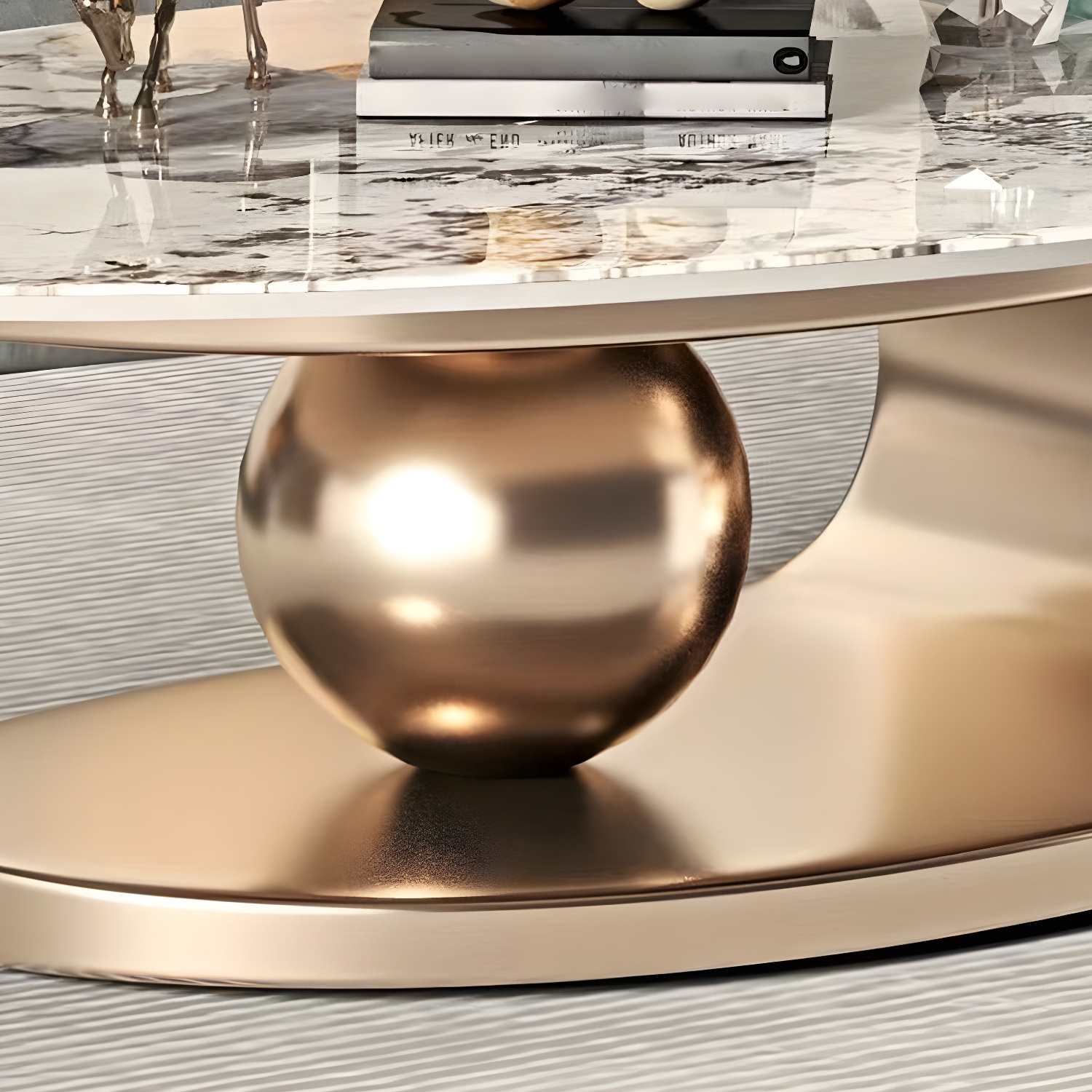 Glam Stone Coffee Table | Ormau - image 10