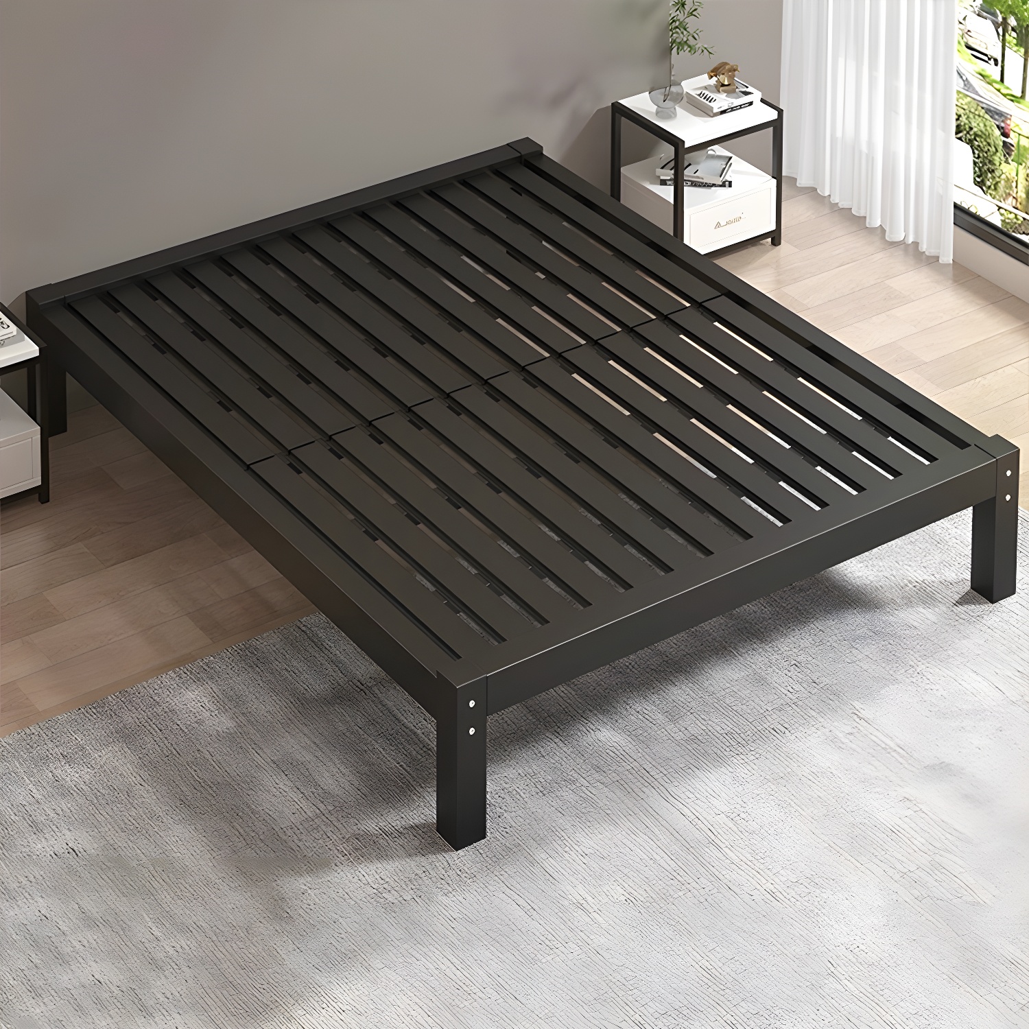 Modern Panel Bed | Ormau - image 29