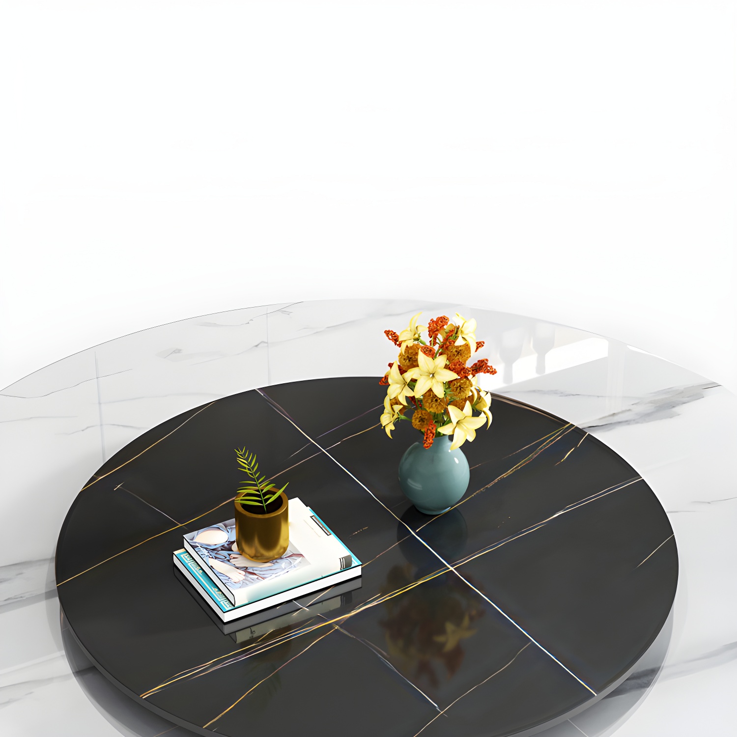 Modern Stone Top Dining Table | Ormau - image 7