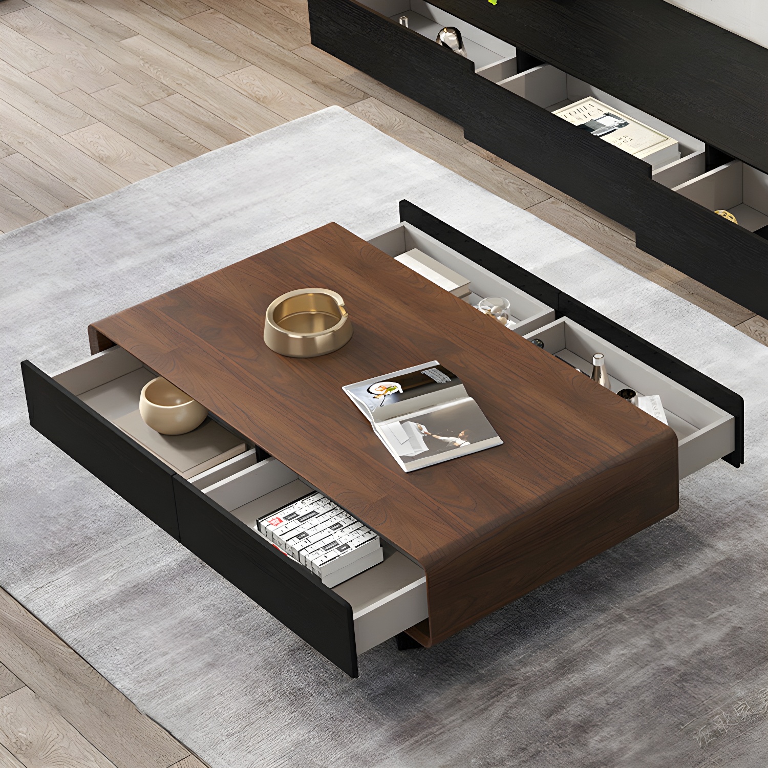 Modern Wood Coffee Table | Ormau - image 14